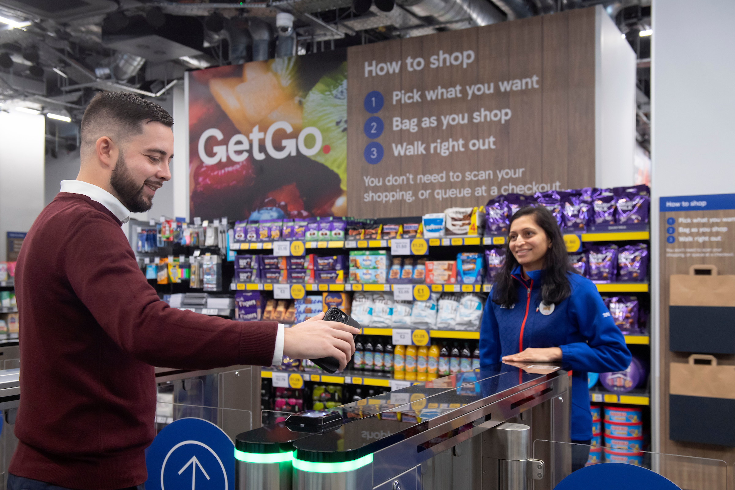 Tesco Frictionless Store Opening