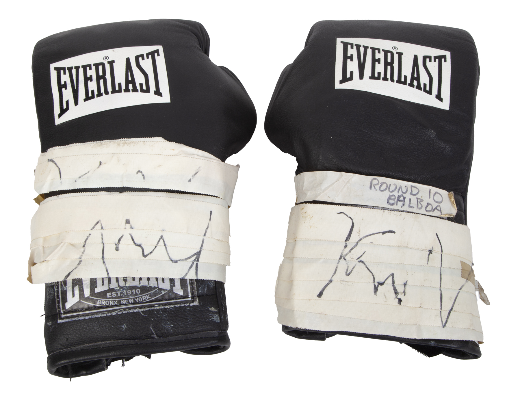 Sylvester Stallone Rocky Boxing Gloves Auction