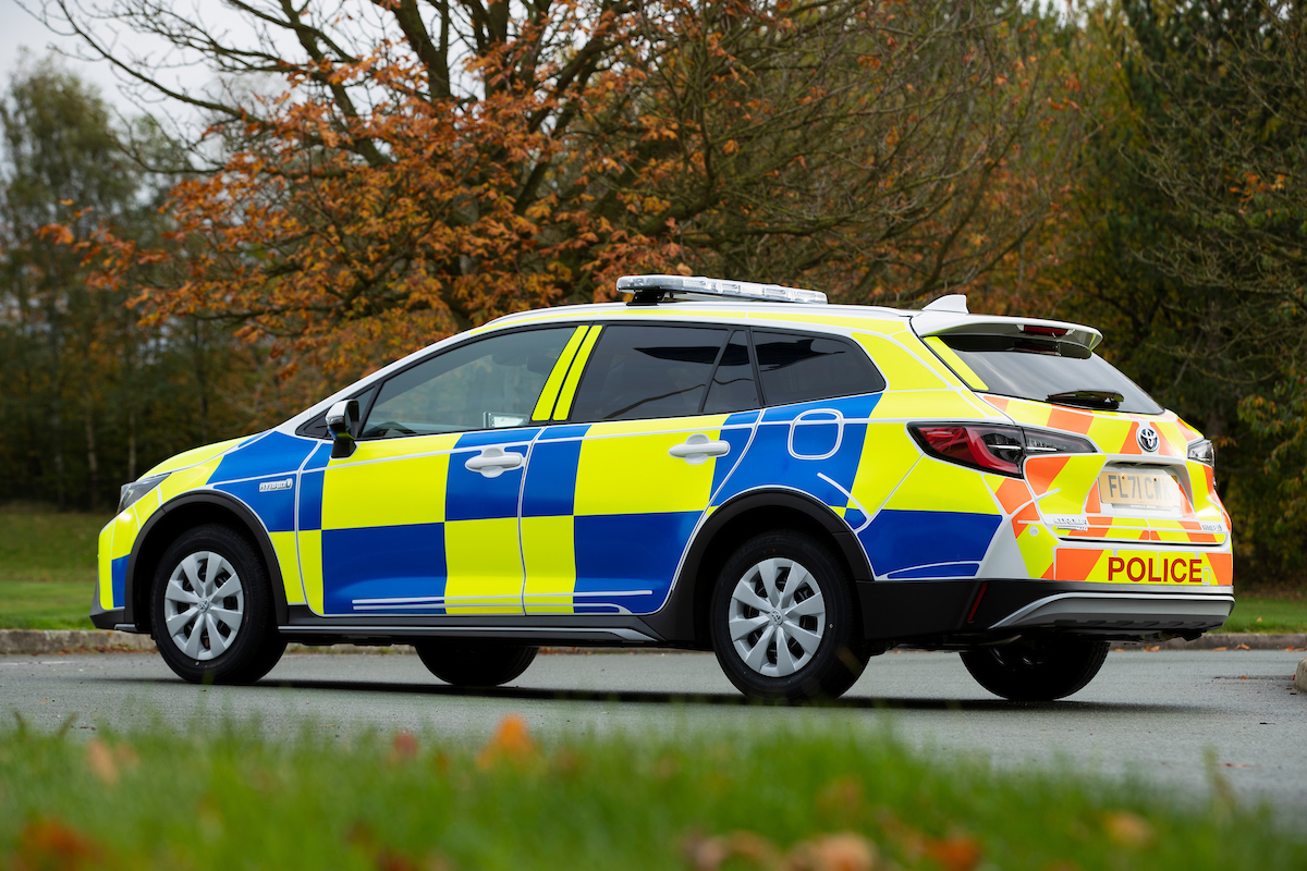 Toyota Corolla Police Car