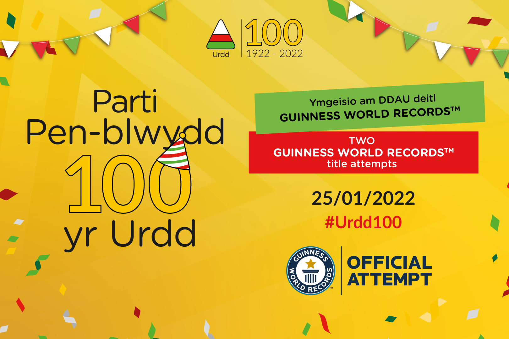 Those looking to join the birthday party and world record attempts are invited to register on the charity's website.