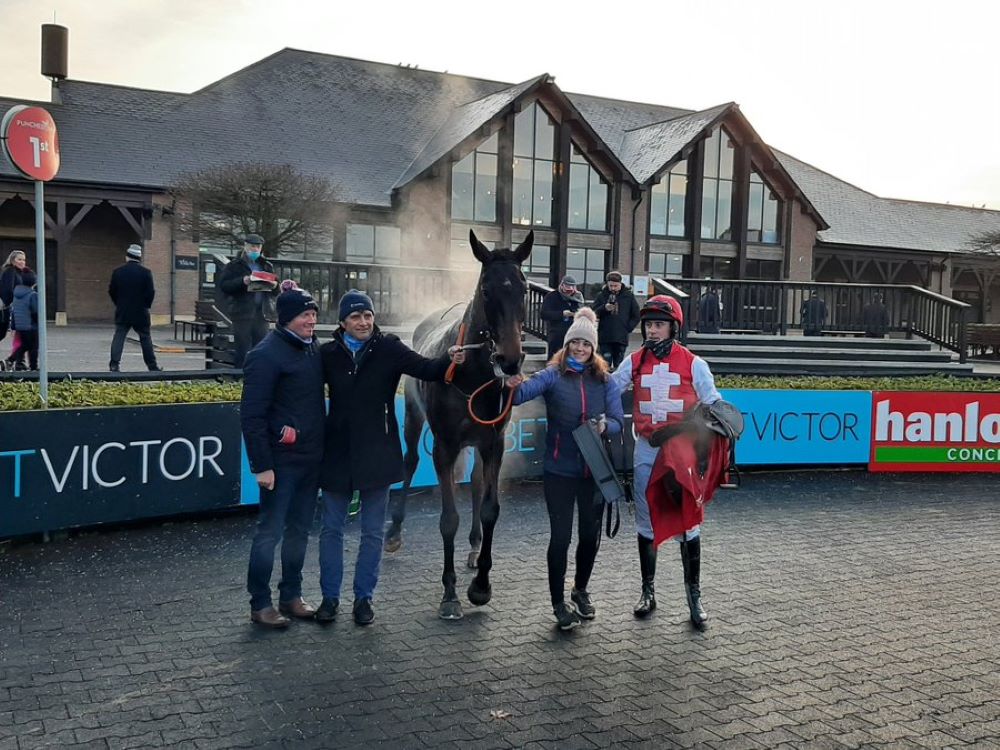 Sandor Clegane after winning at Punchestown