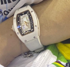 This watch was stolen during the burglary at Mark Cavendish's home. (Essex Police/ PA)