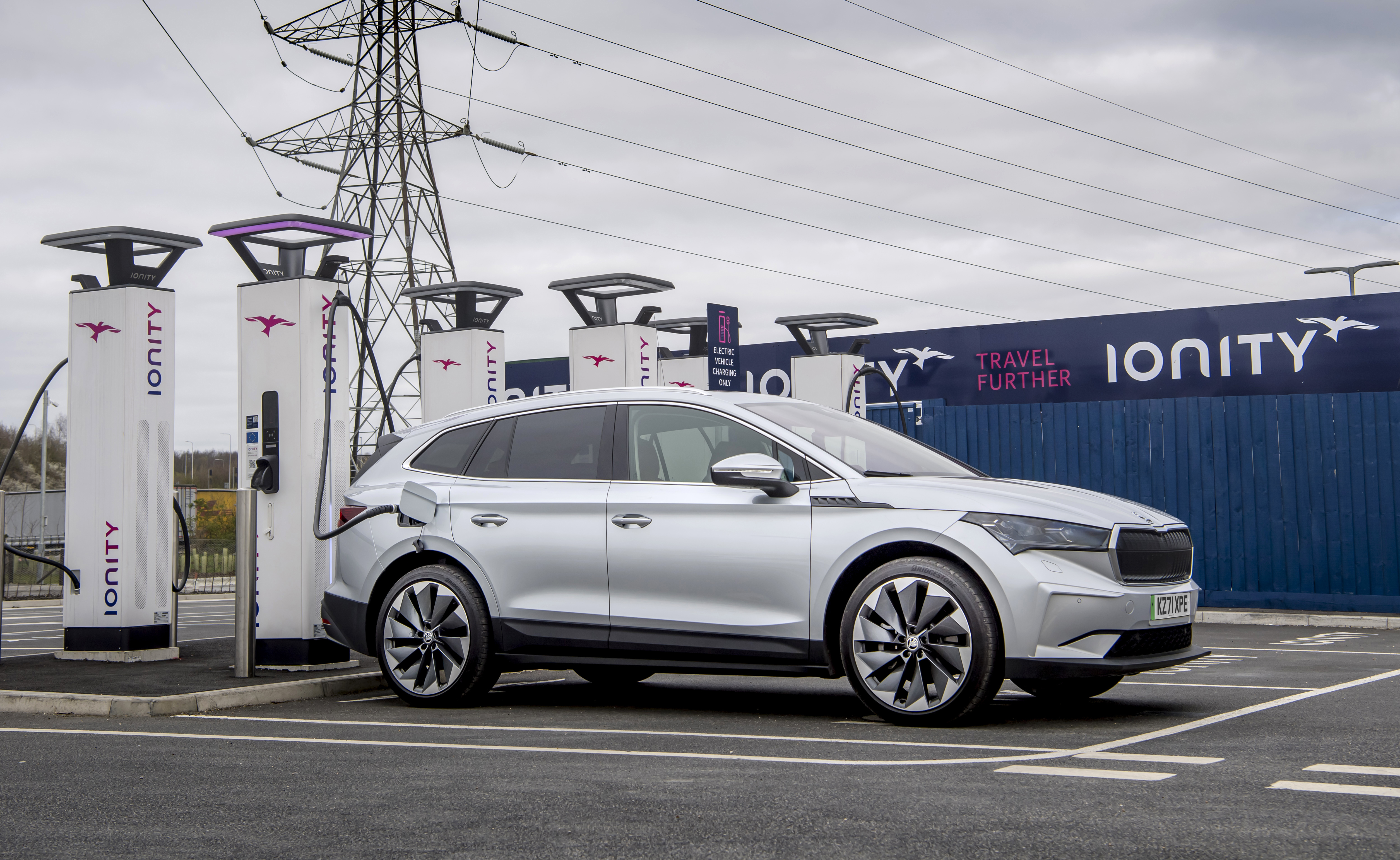 Skoda Enyaq iV charging