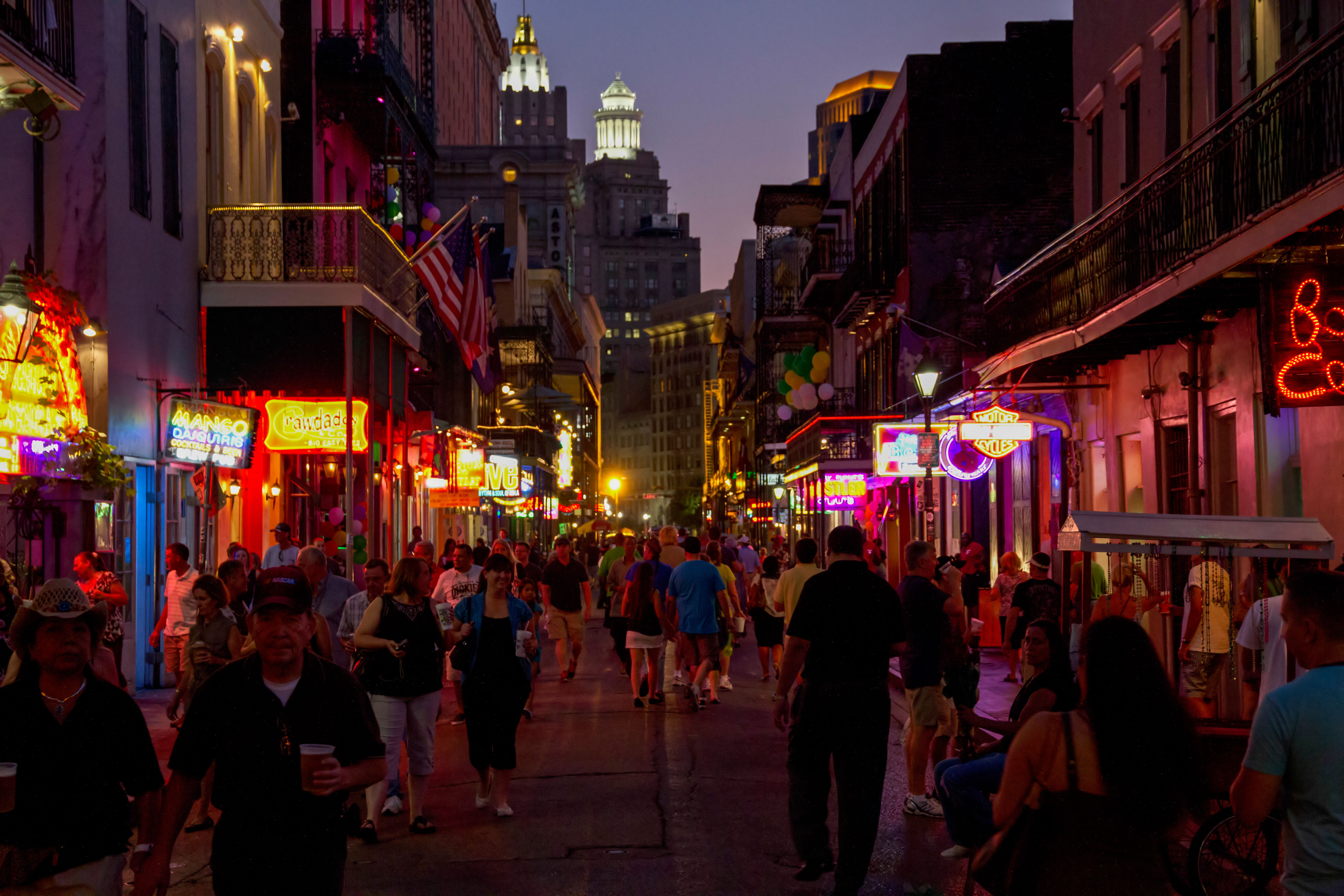 Bourbon Street, New Orleans