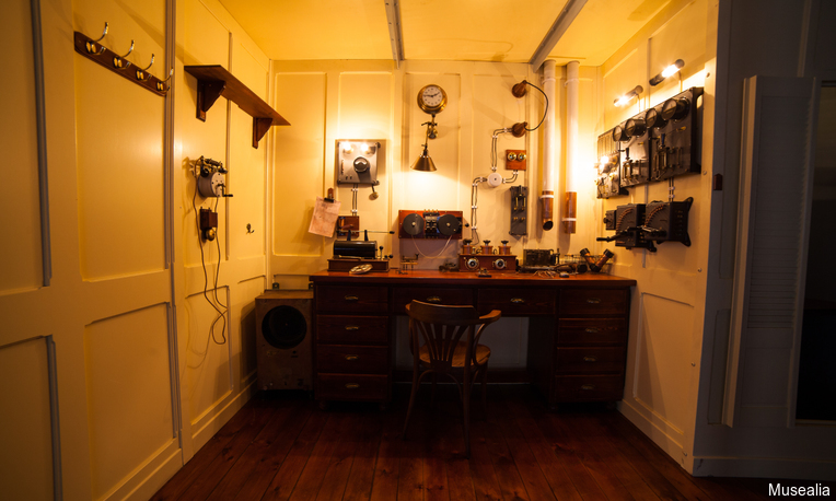 A display from the Titanic Exhibition (Visit England/PA)