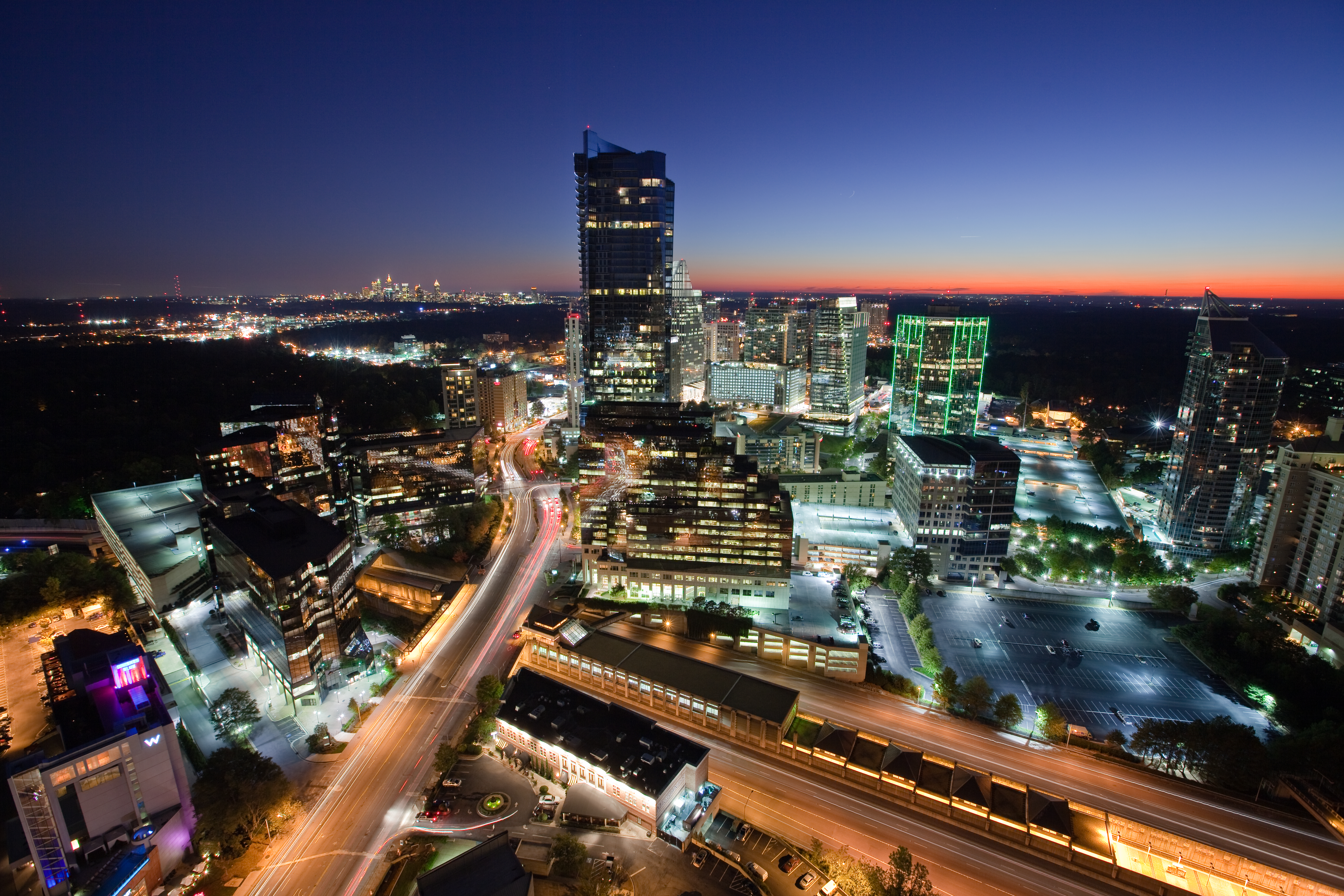 Buckhead Skyline, Atlanta (Atlanta Tourism/PA)