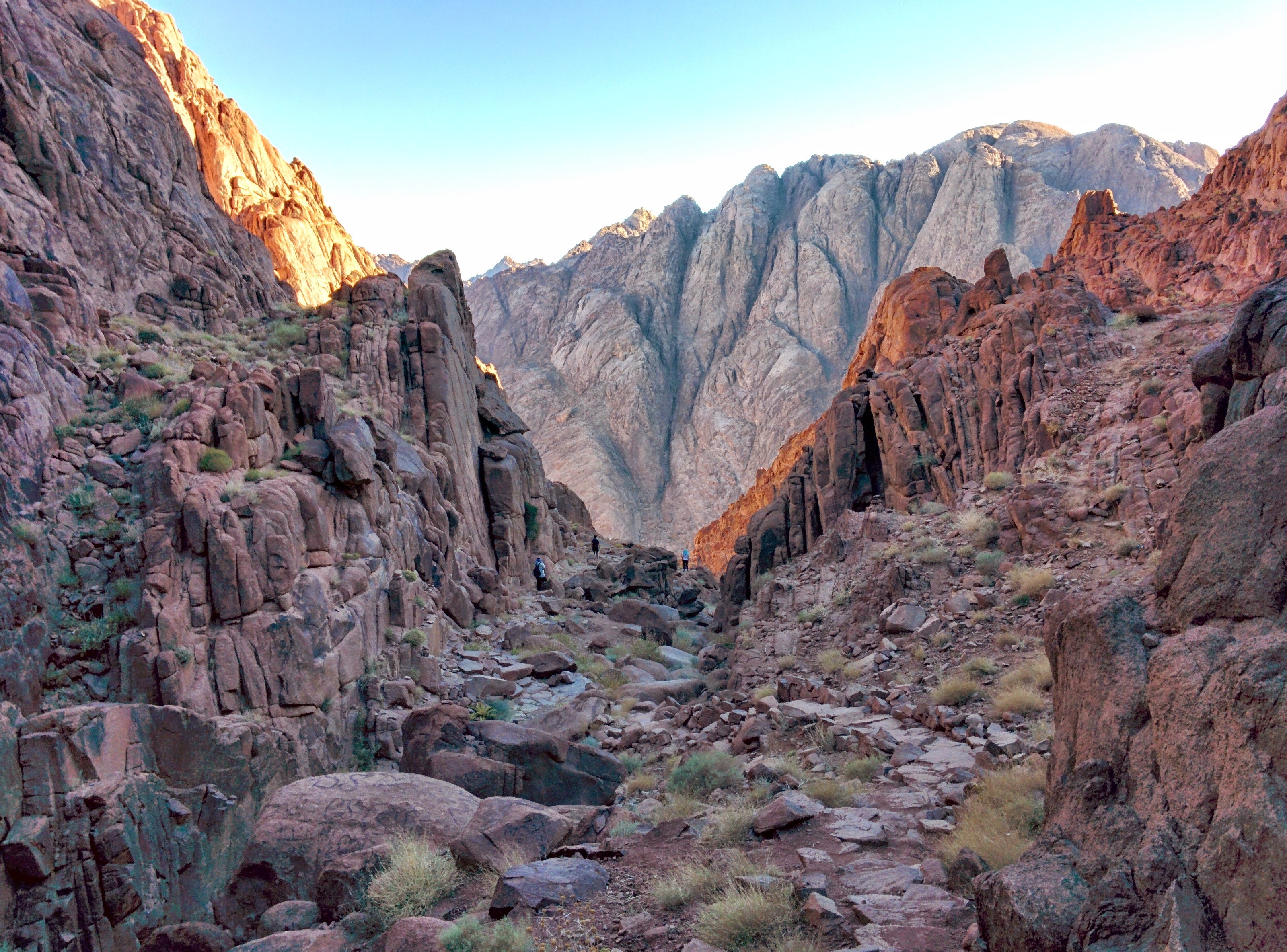 Hiking through Egypt (Exodus/PA)