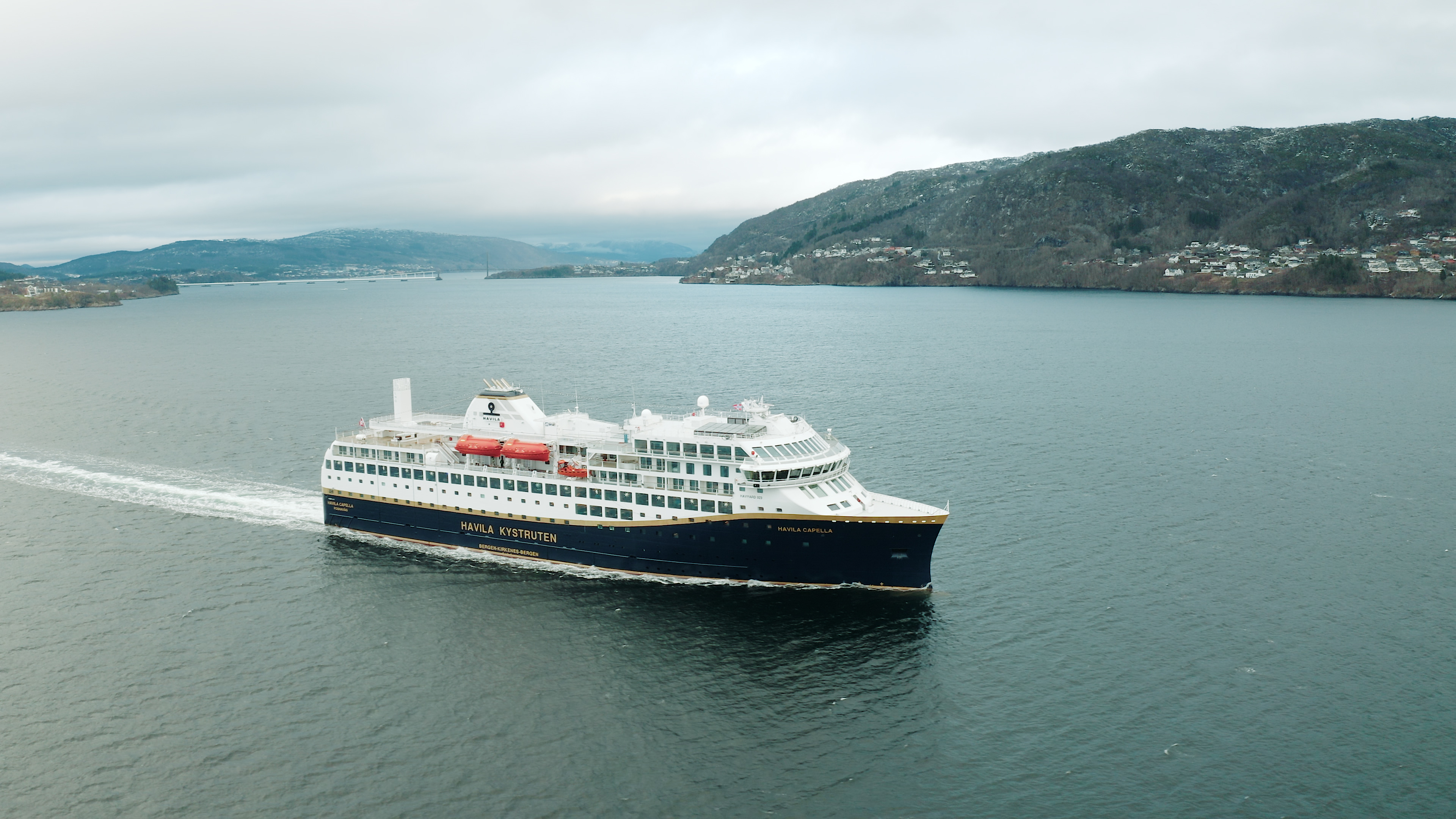 Havila's new fjord cruises (Havila/PA)