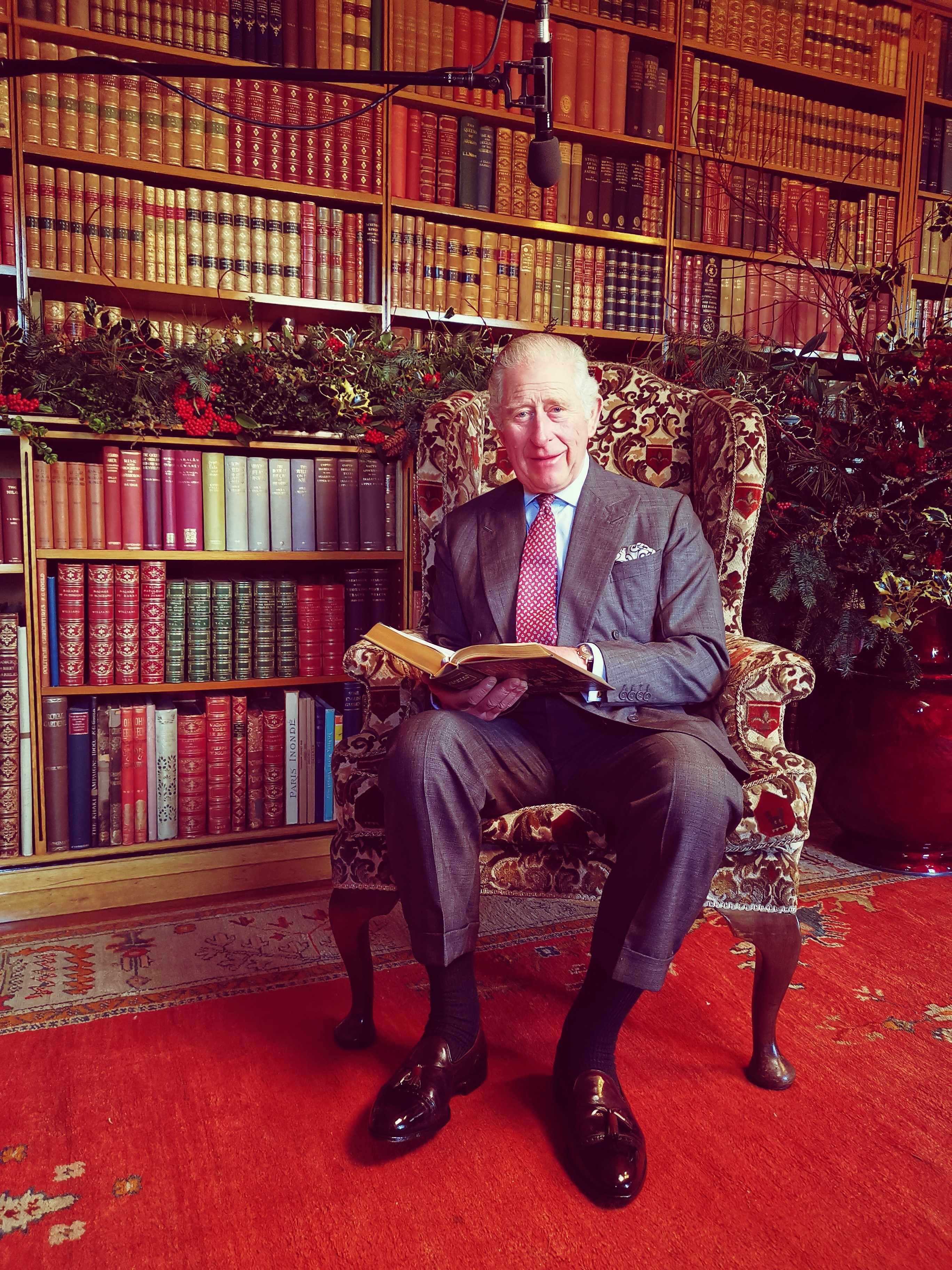 HRH the Prince of Wales reads A Christmas Carol