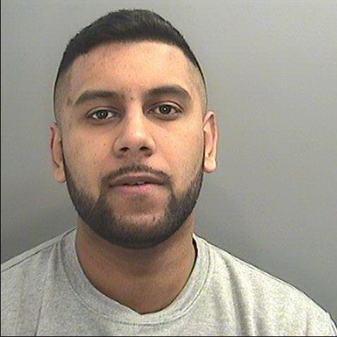 Asim Naveed, who is accused of smuggling millions of pounds worth of cocaine into Wales