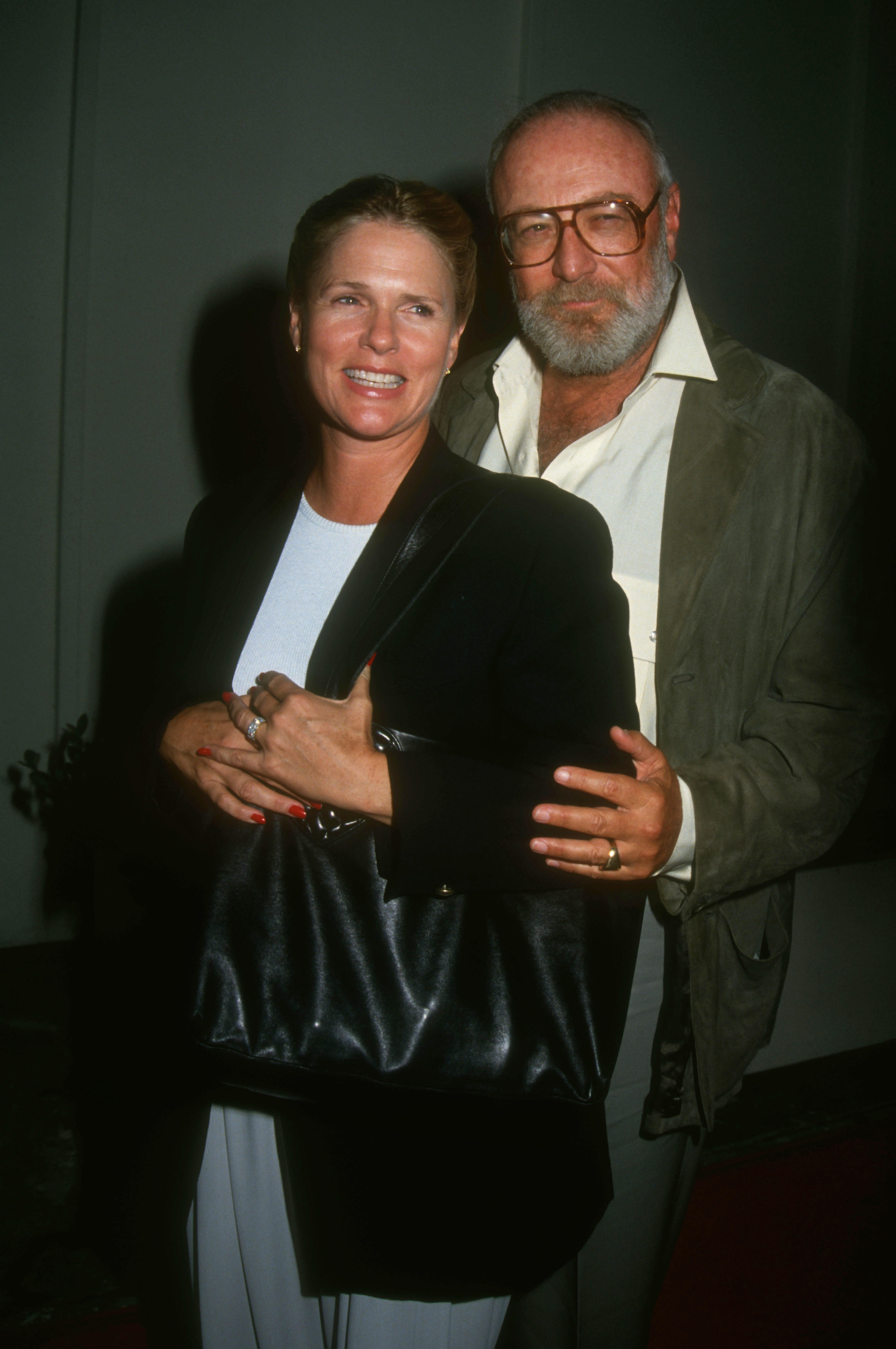 Gless and her husband, Barney Rosenzweig in 1992 (Alamy/PA)