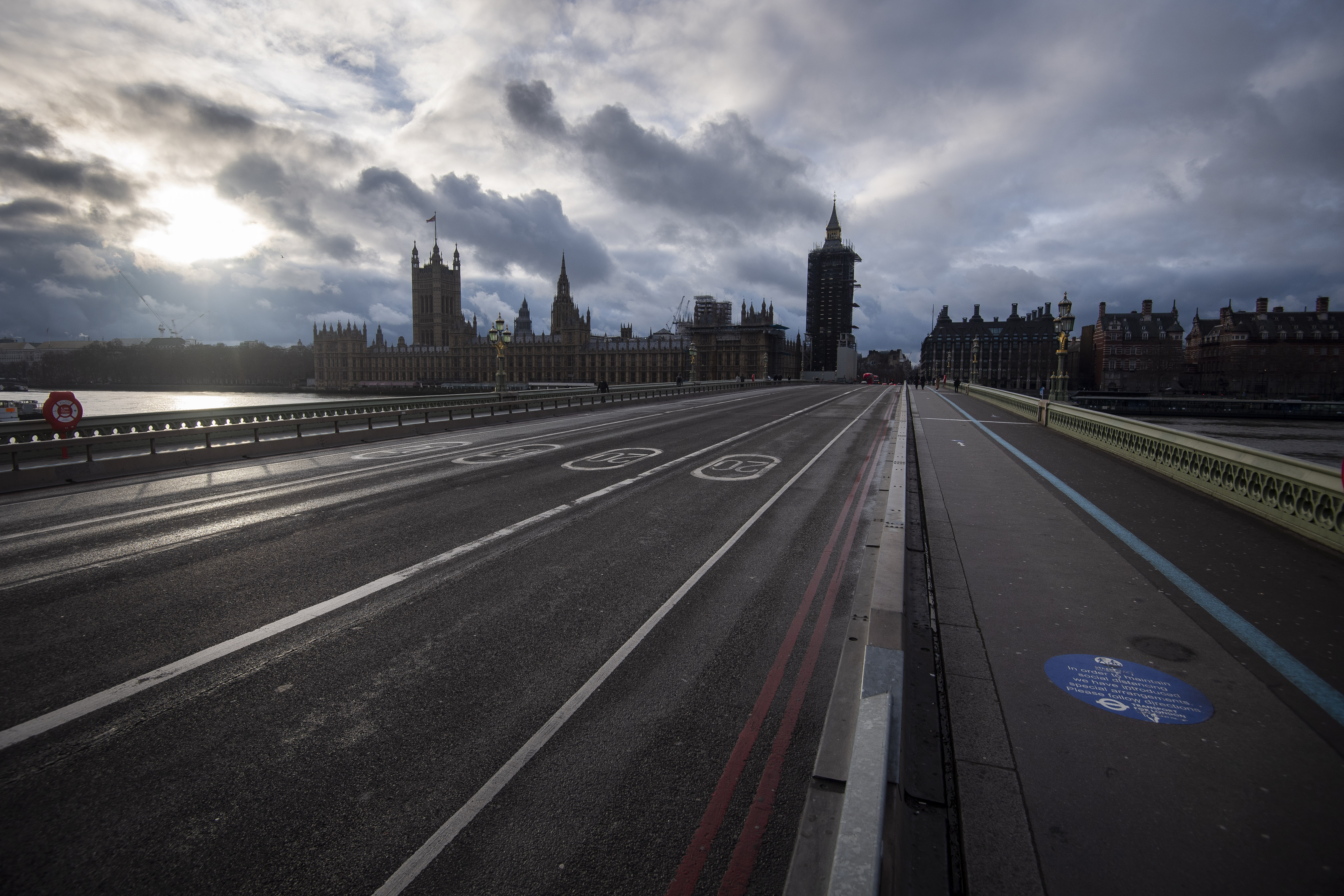 Empty Westminster Bridge