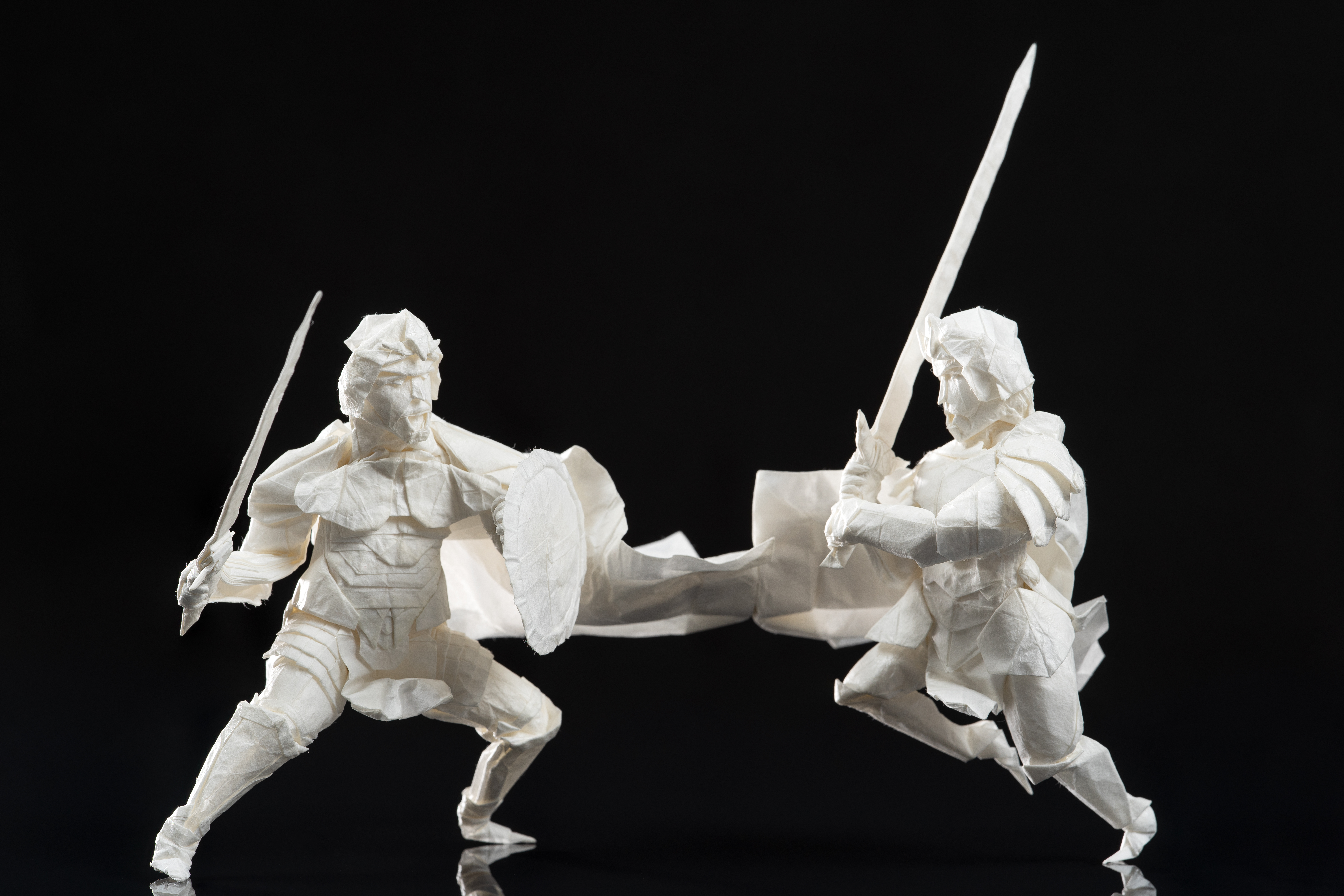 Juho Konkkola, An origami artist from Finland, has completed a two and a half year project which used just one sheet of paper and took 109 hours of folding