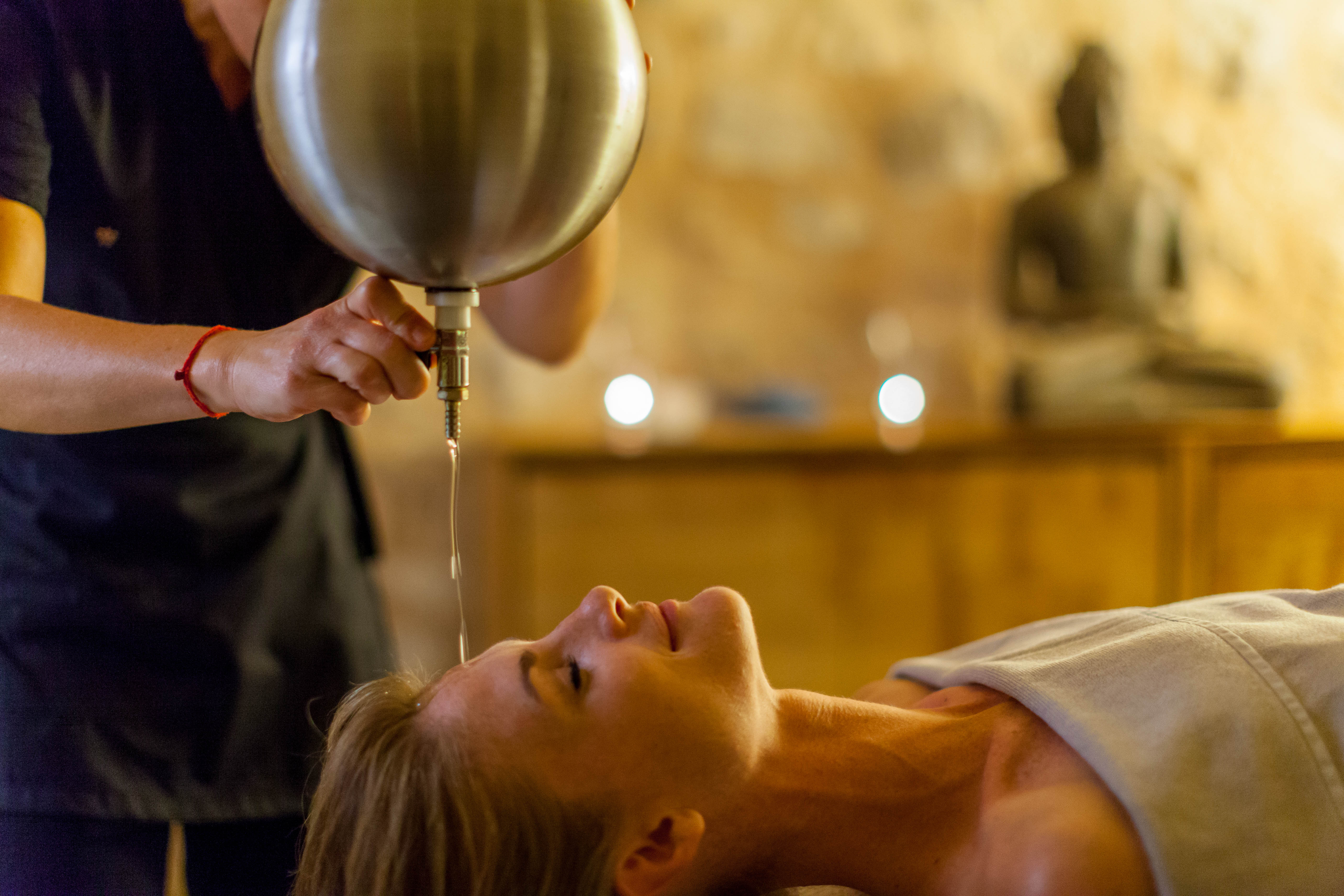 An Ayurvedic treatment (Coquillade/PA)