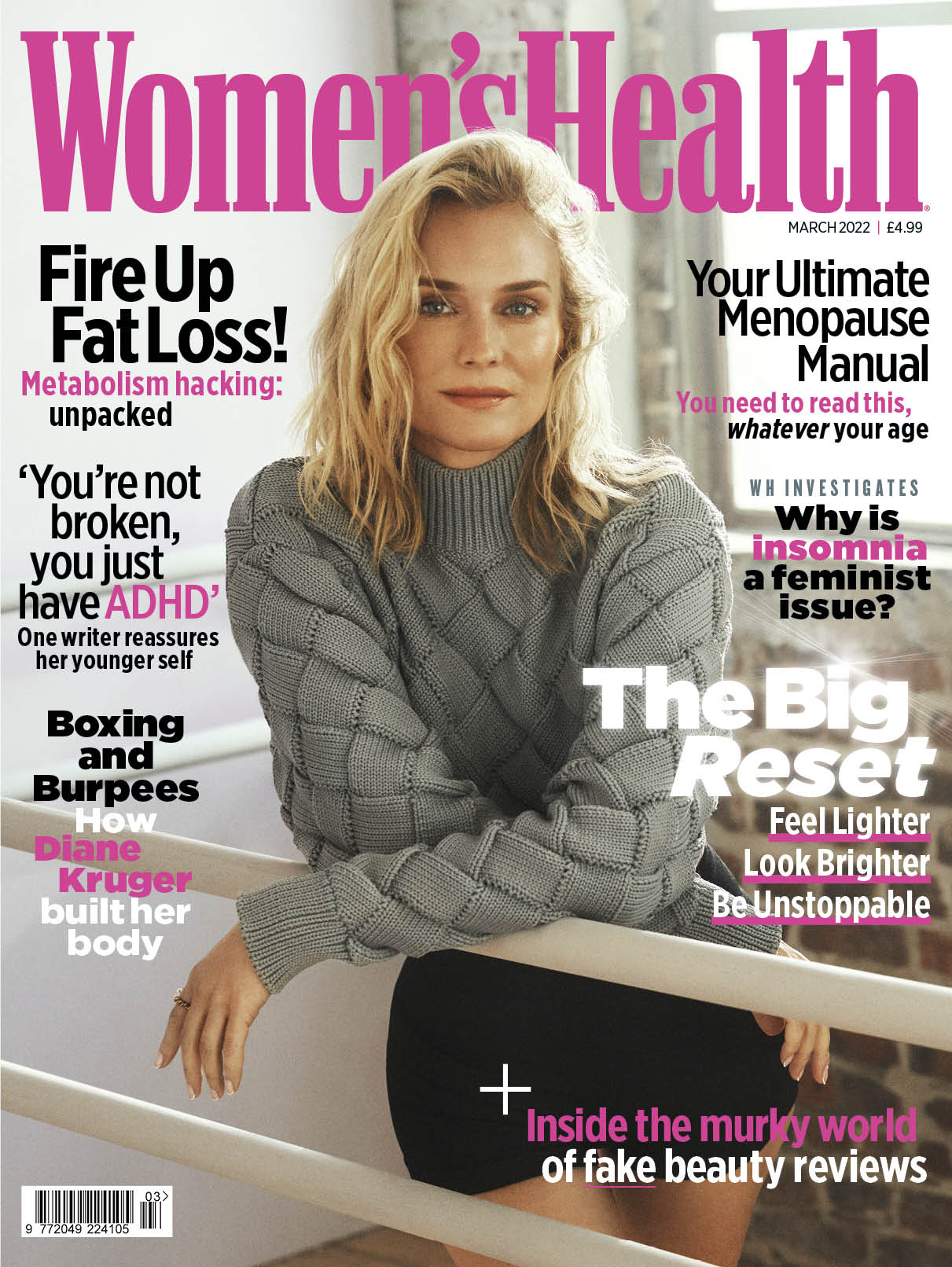 Diane Kruger, 45, On How Her Daughter Changed Her Fitness Goals