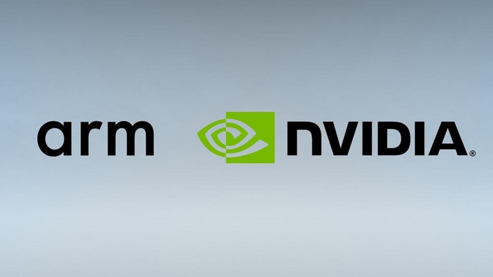 Arm and Nvidia company logos