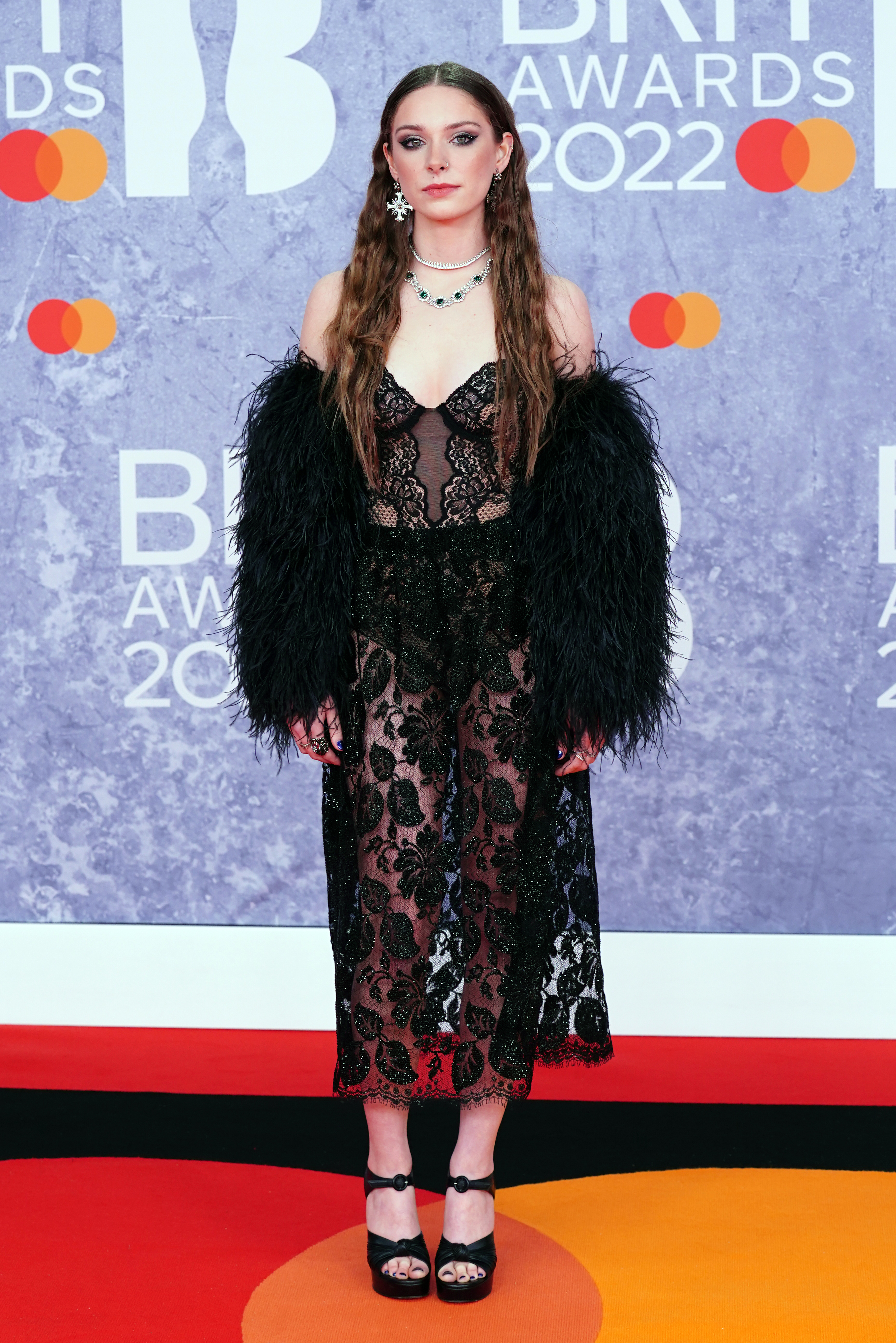 Holly Humberstone at the Brit Awards 2022 