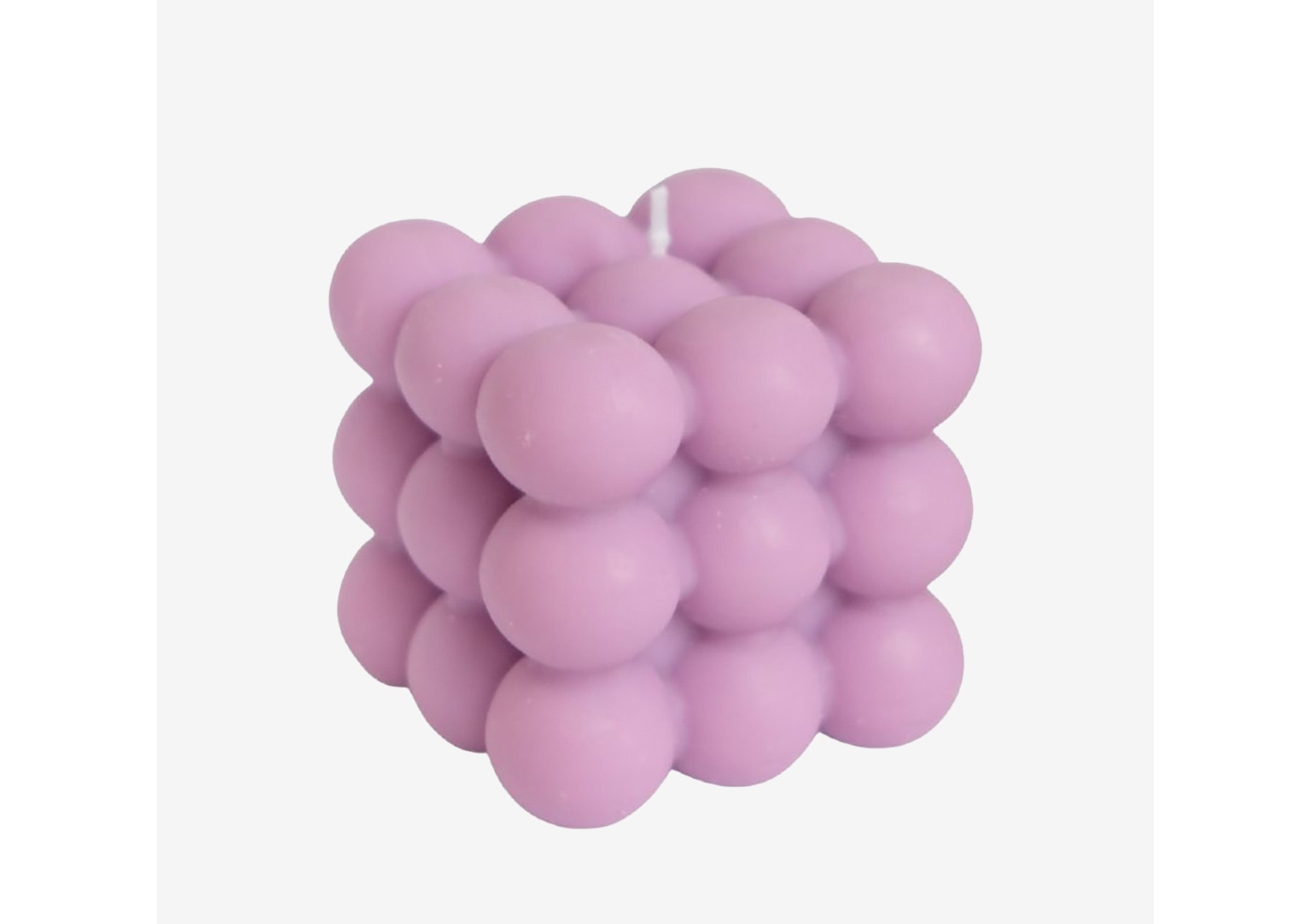 Bubble Candle - Lilac - Soy Wax by Ajouter, £20, Iamfy