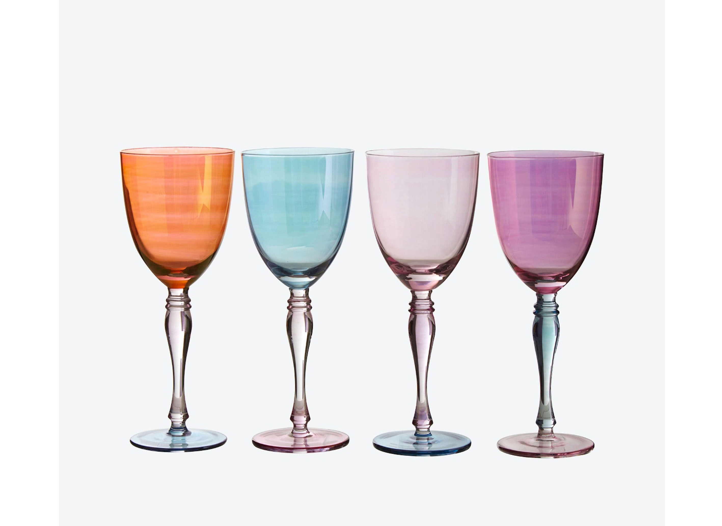 Aurora Wine Glasses - Set of 4, by Fifty Five South, £37, Iamfy