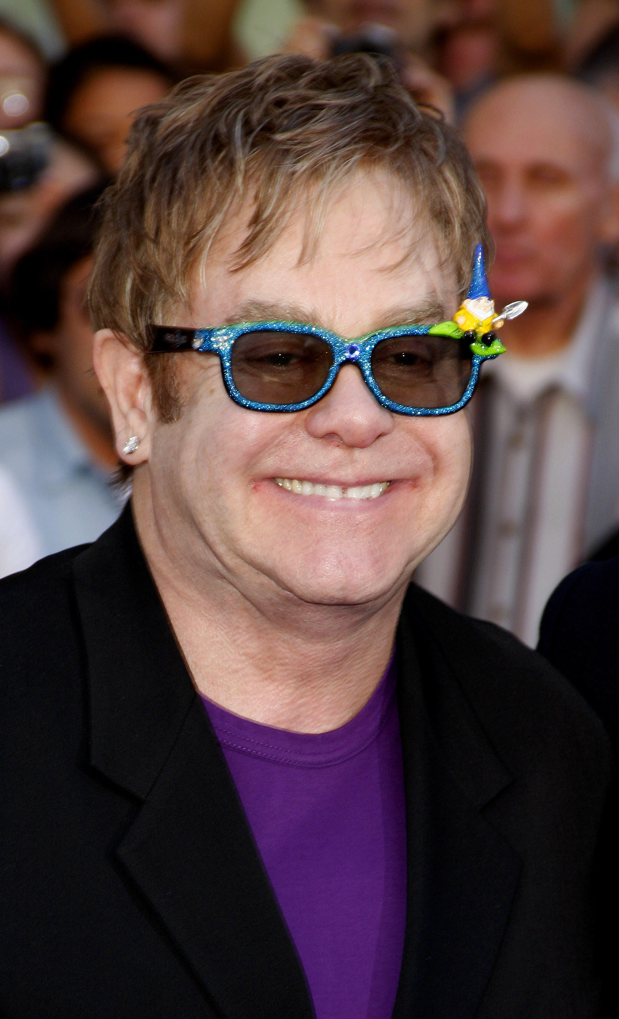 Elton John at the Los Angeles premiere of Gnomeo and Juliet
