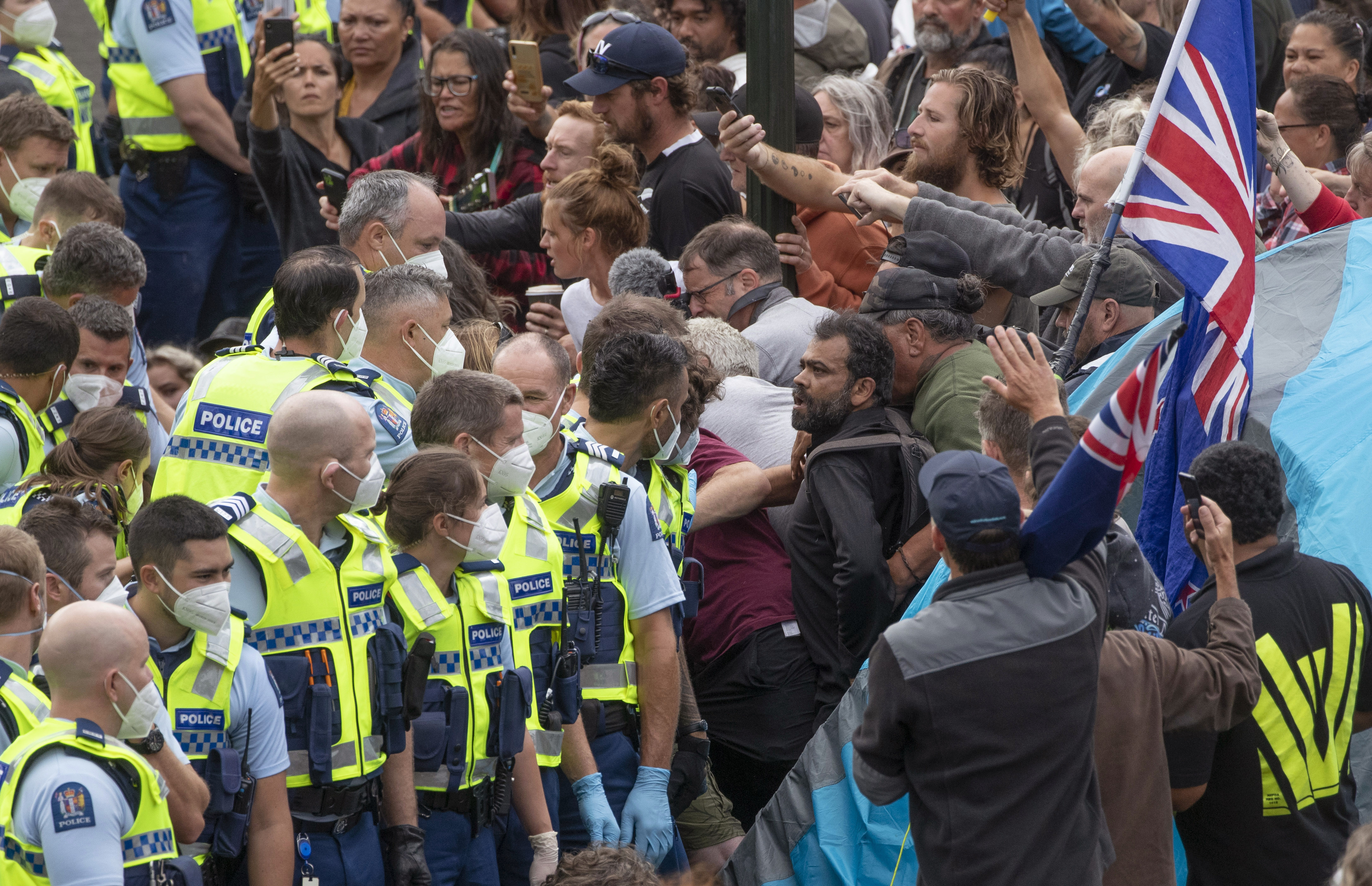 Parliament protesters