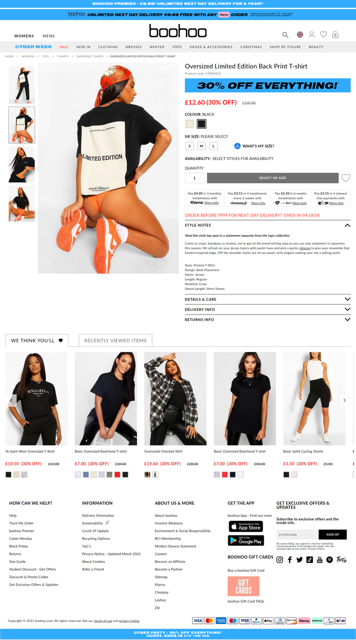 Boohoo ad banned following complaint about objectifying women The