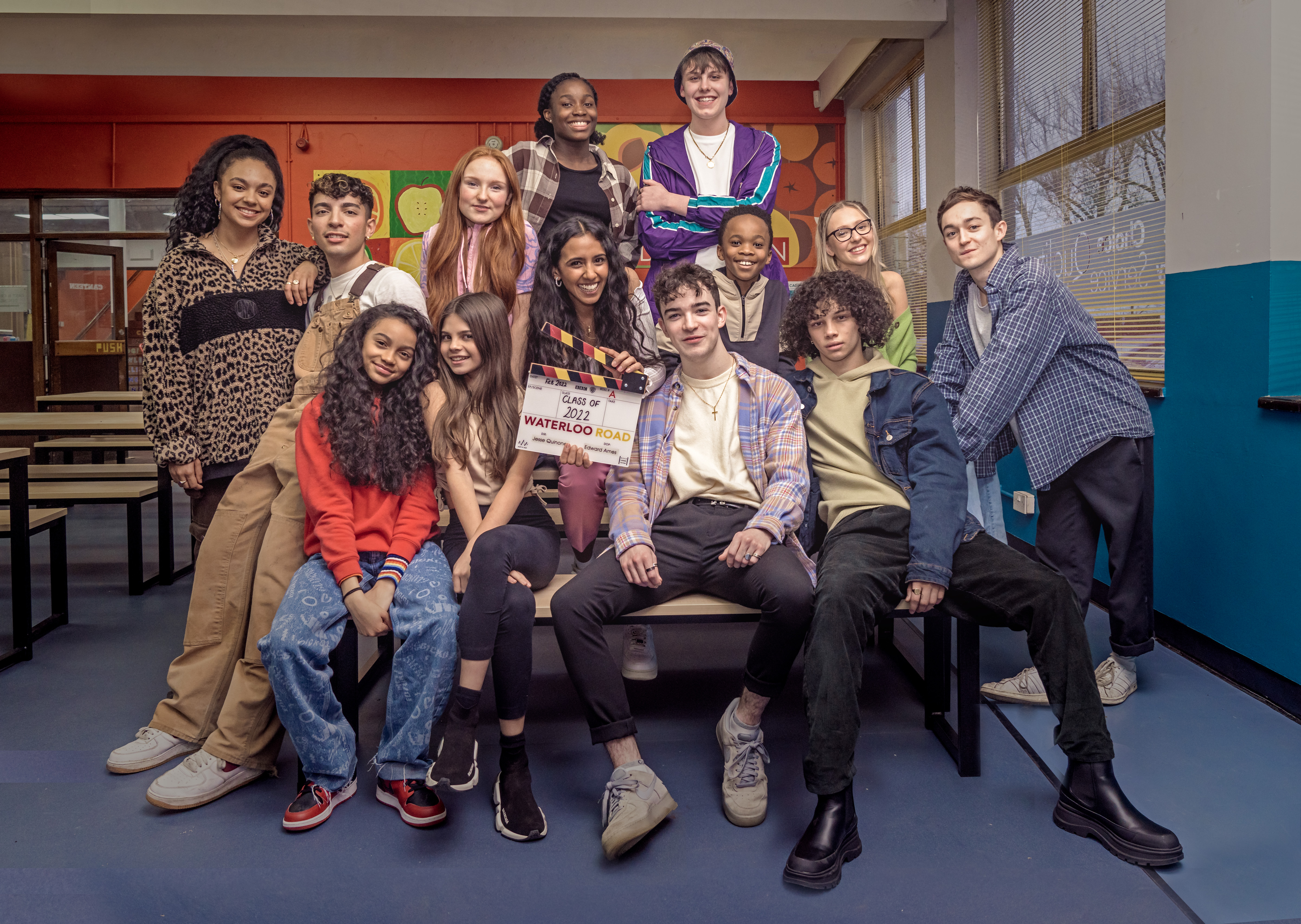 The new cast of Waterloo Road pupils