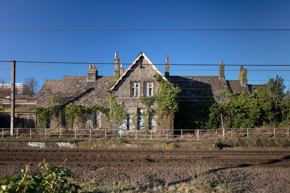 The former Trowse railway station, built between 1844 and 1845, has been newly listed at Grade II. (Patricia Payne/ Historic England/ PA)