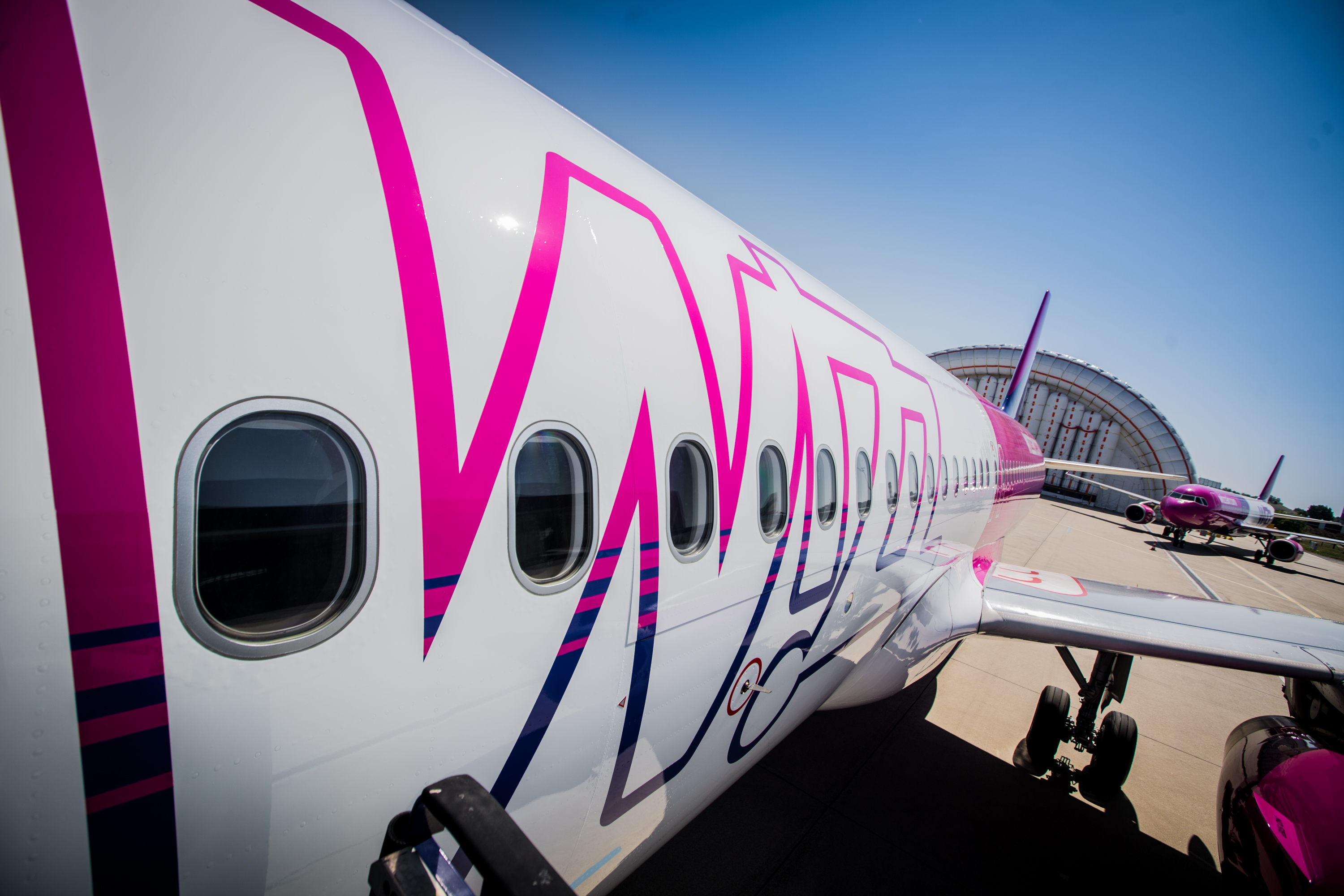 A Wizz Air plane