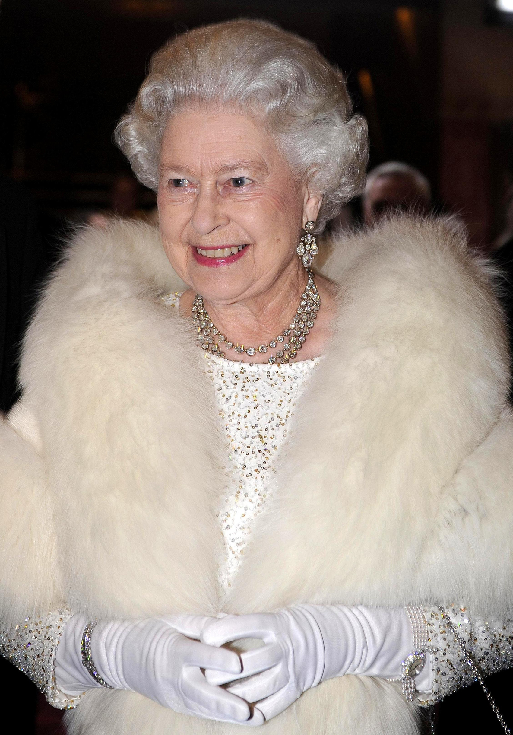 The Queen arrives for the 2007 Royal Variety Performance at the Empire Theatre, Liverpool.