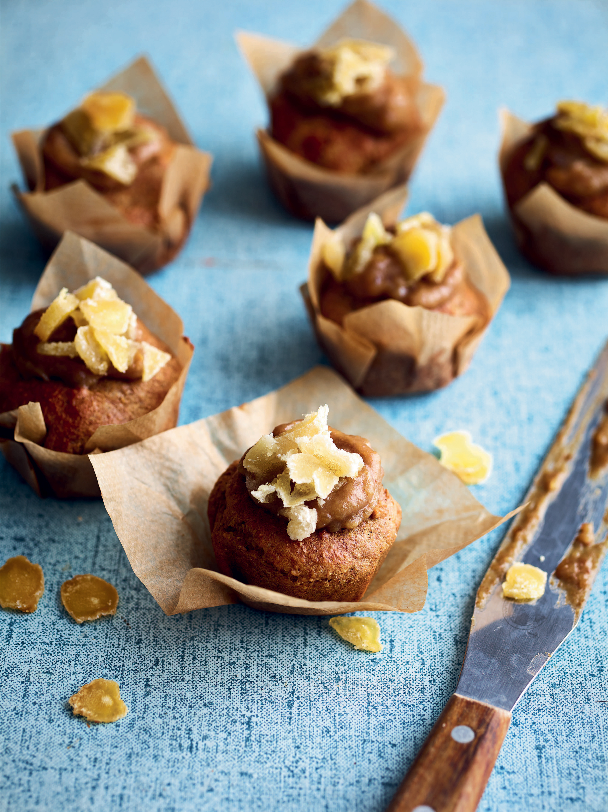 Joe Wicks' gingerbread cupcakes with date caramel