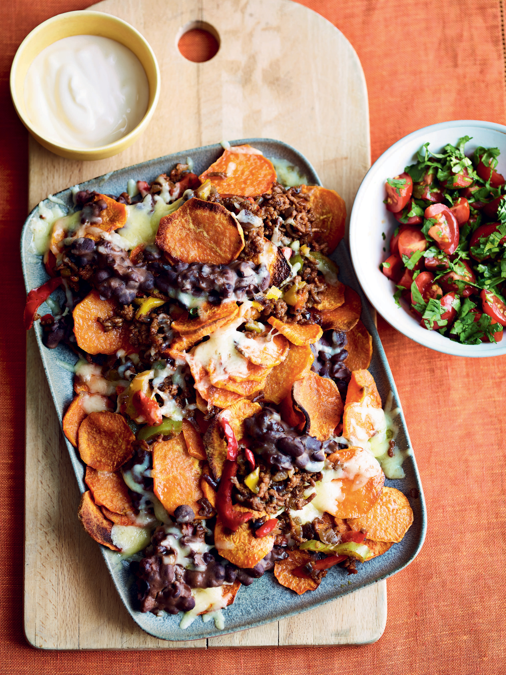 Sweet potato nachos