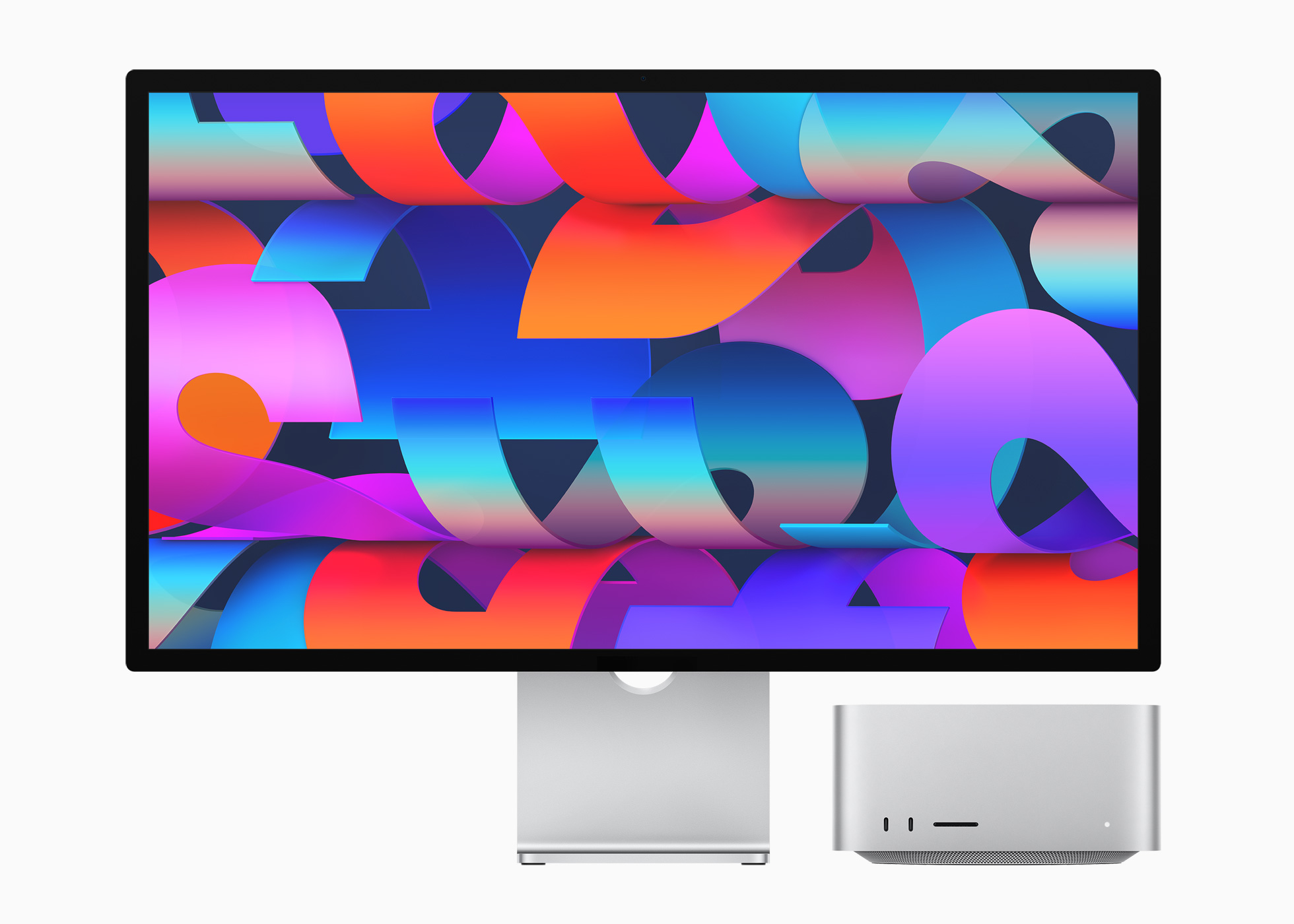 Apple's new Mac Studio desktop computer and Studio Display monitor