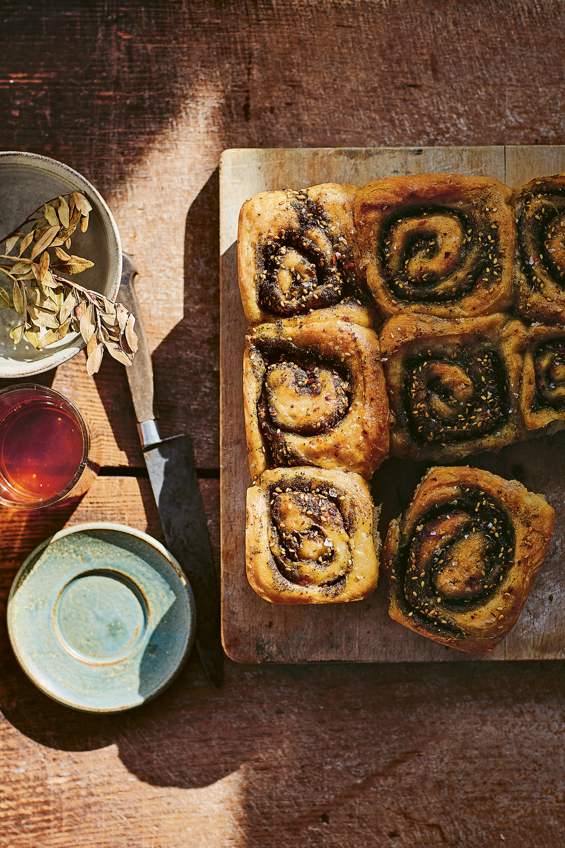 Little za'atar buns from Nistisima