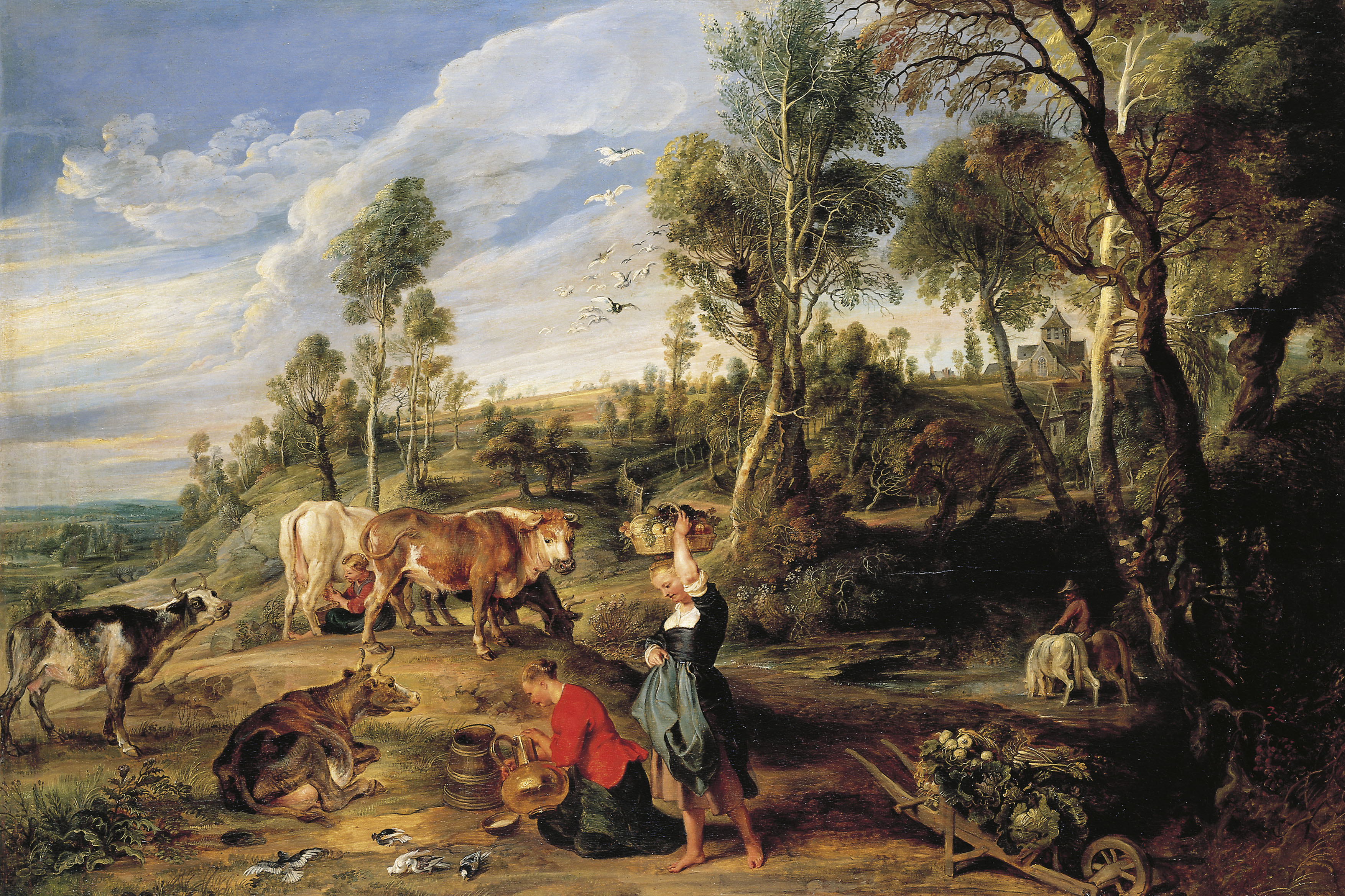 Painting by Sir Peter Paul Rubens