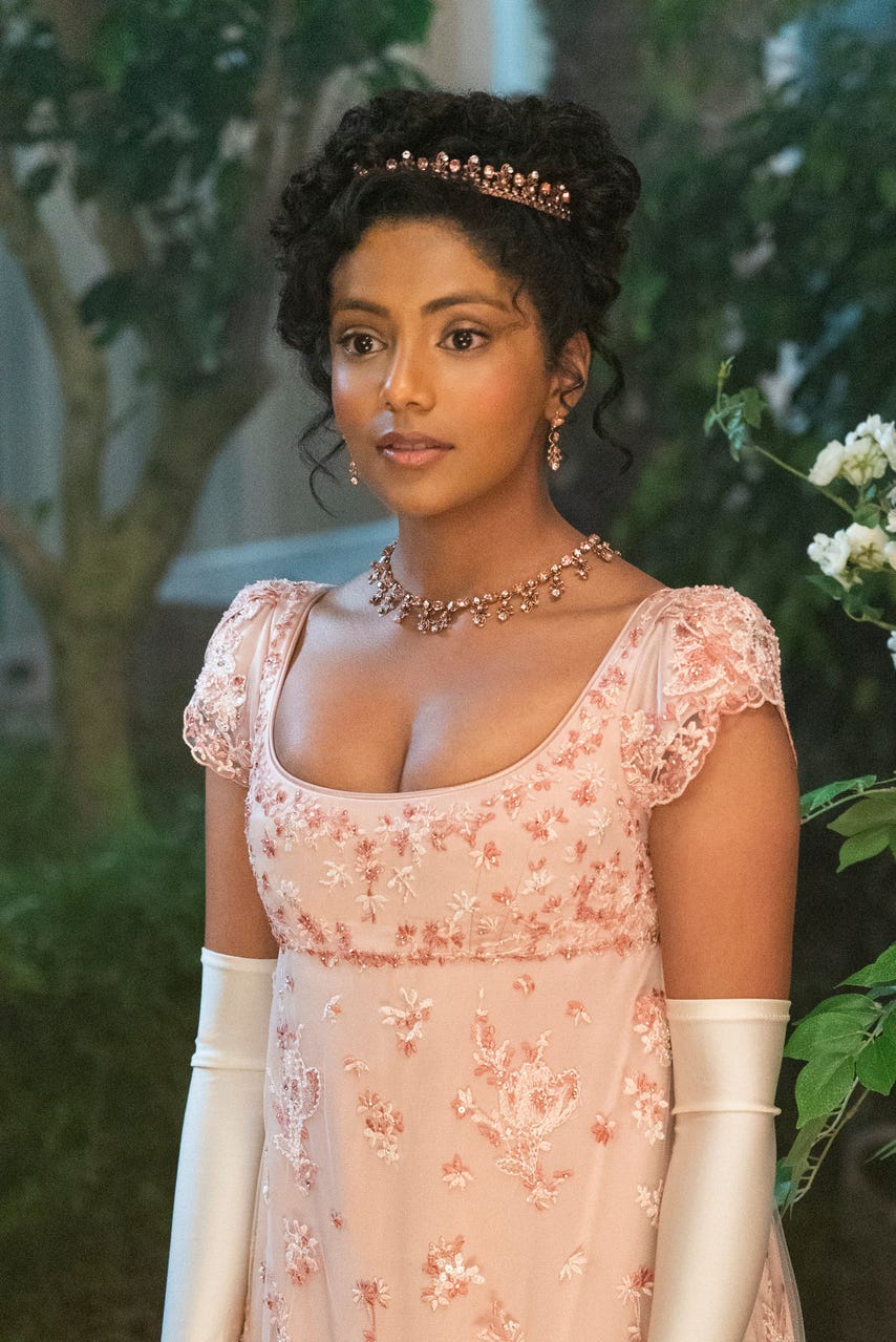 Bridgerton’s Charithra Chandran ‘so proud’ to represent South Asian ...