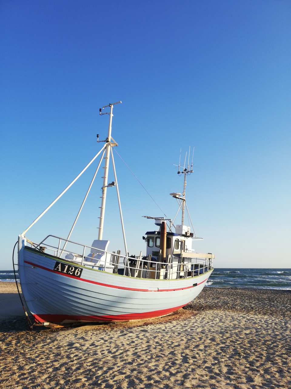 Fiskekutter, Denmark (Simon Lind Fischer/PA)