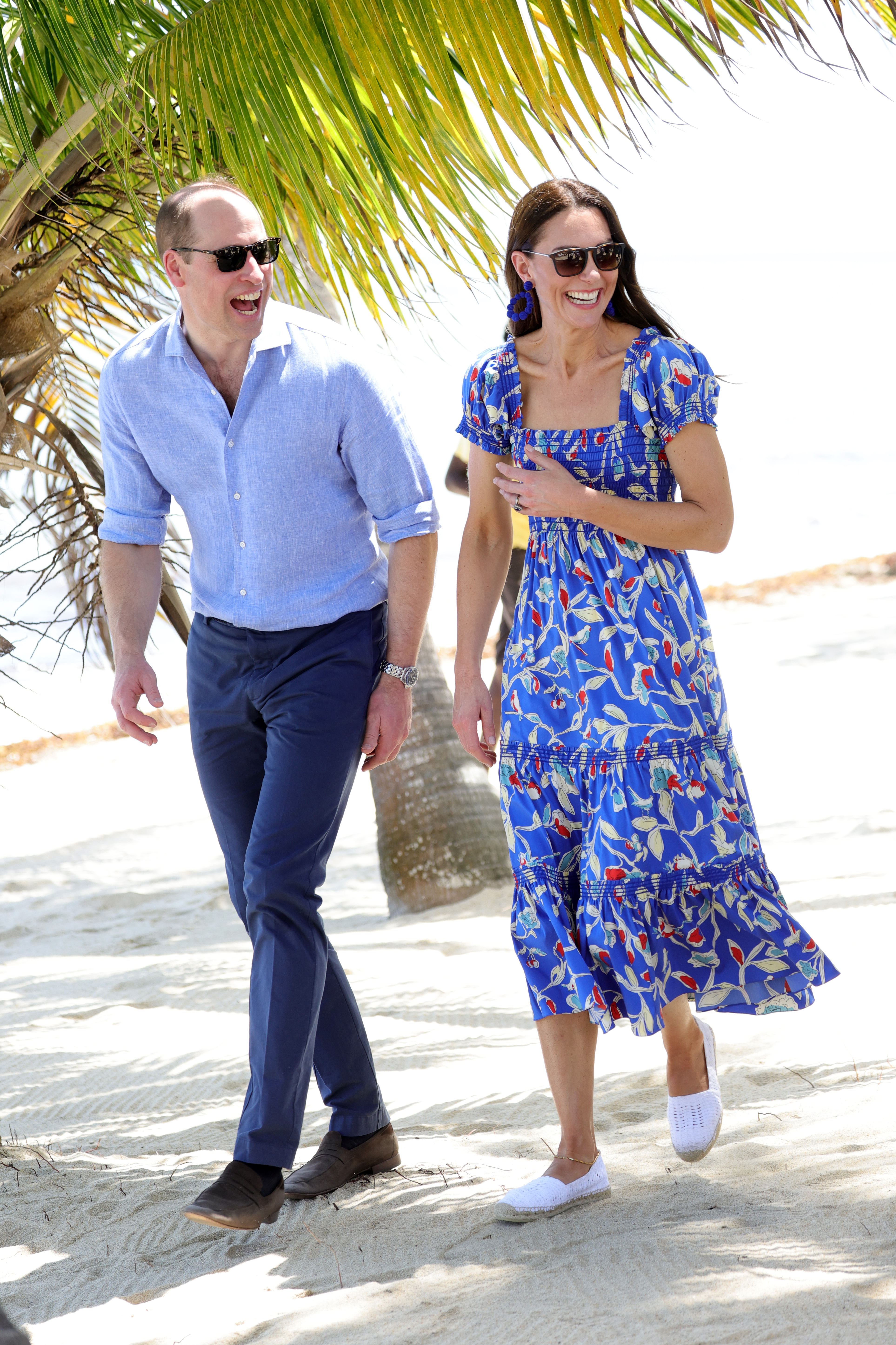 The Duke and Duchess of Cambridge attending the Festival of Garifuna Culture in Hopkins