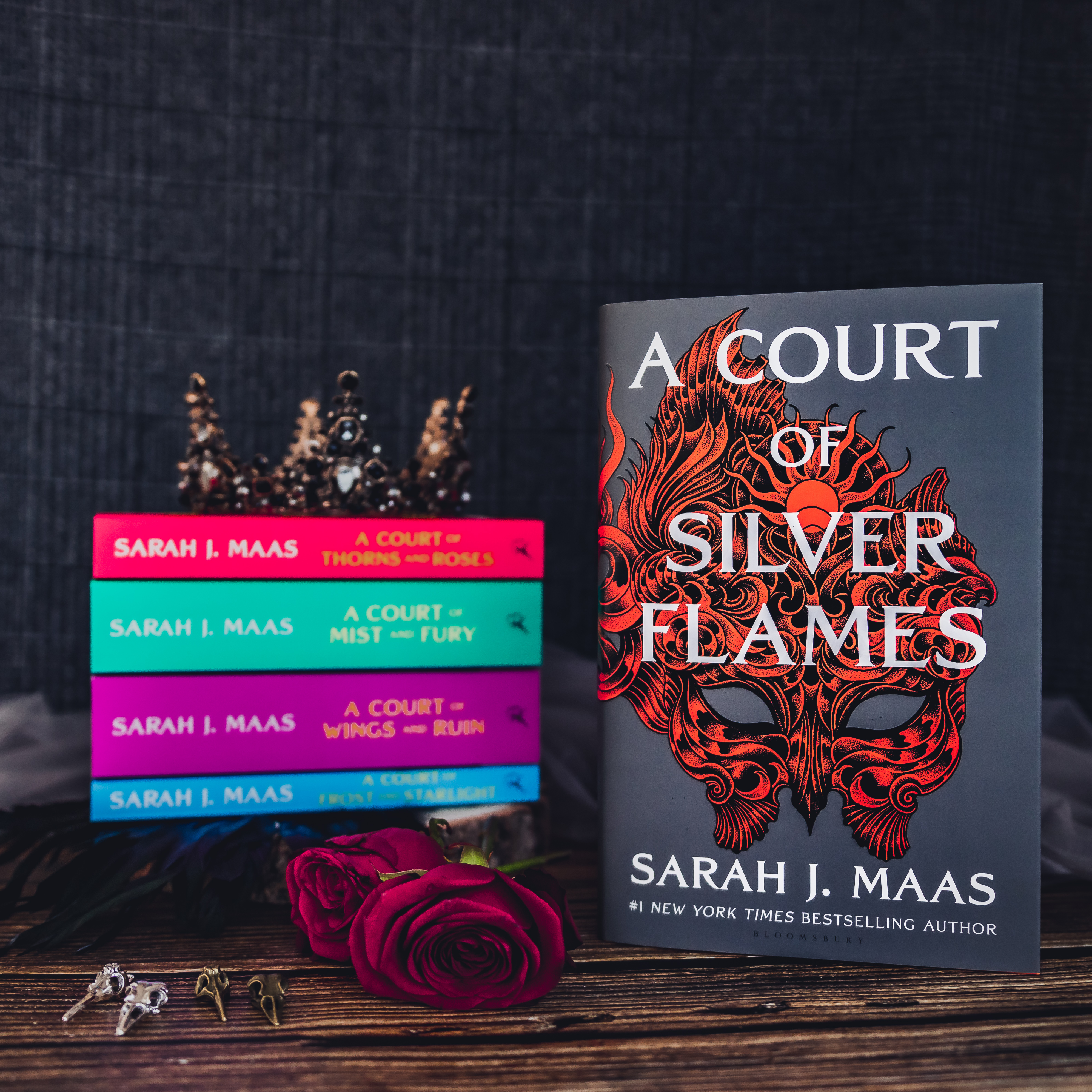 A number of books by Sarah J Maas