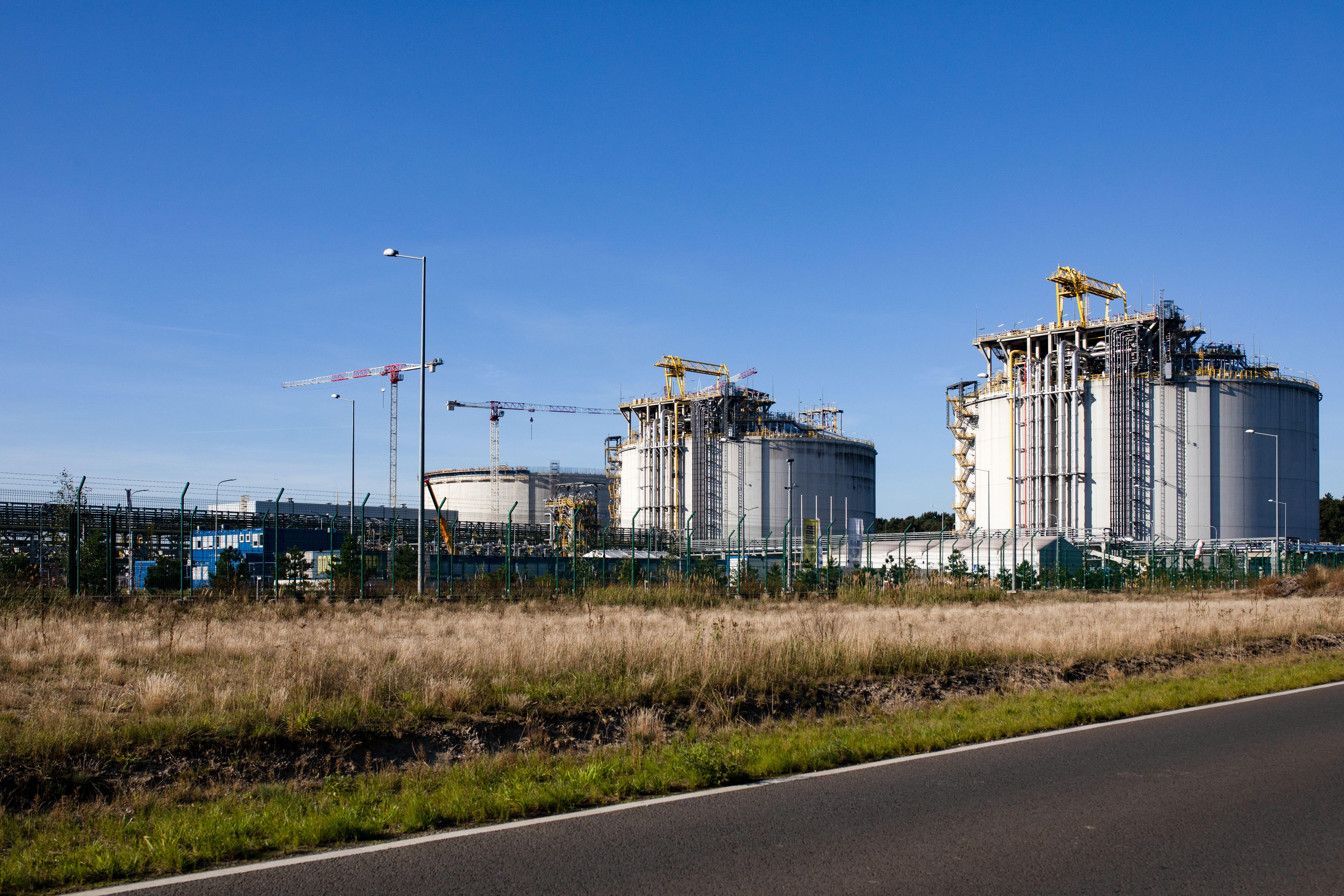 LNG gas terminal, Swionujscie