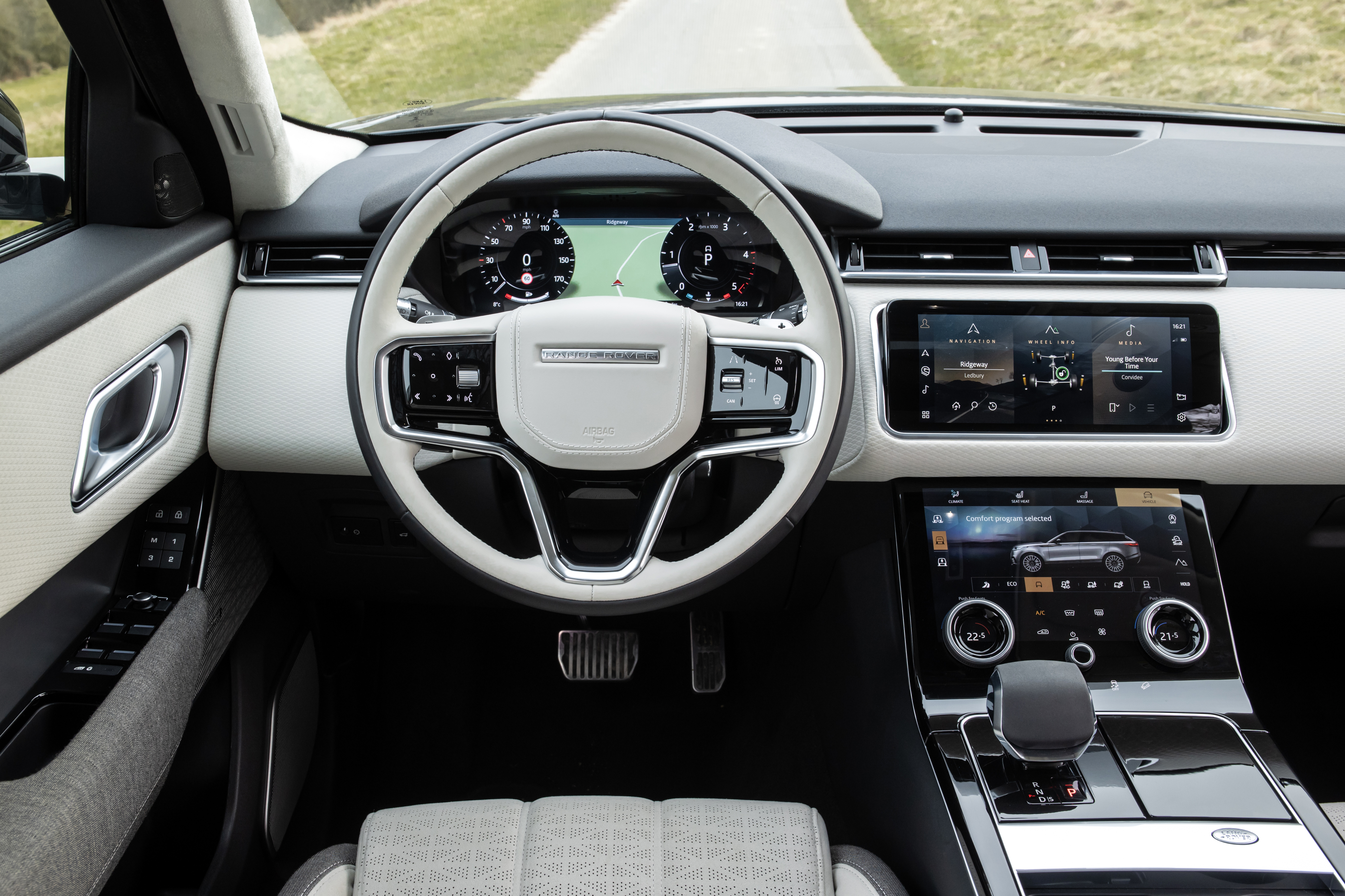 range rover 2022 интерьер