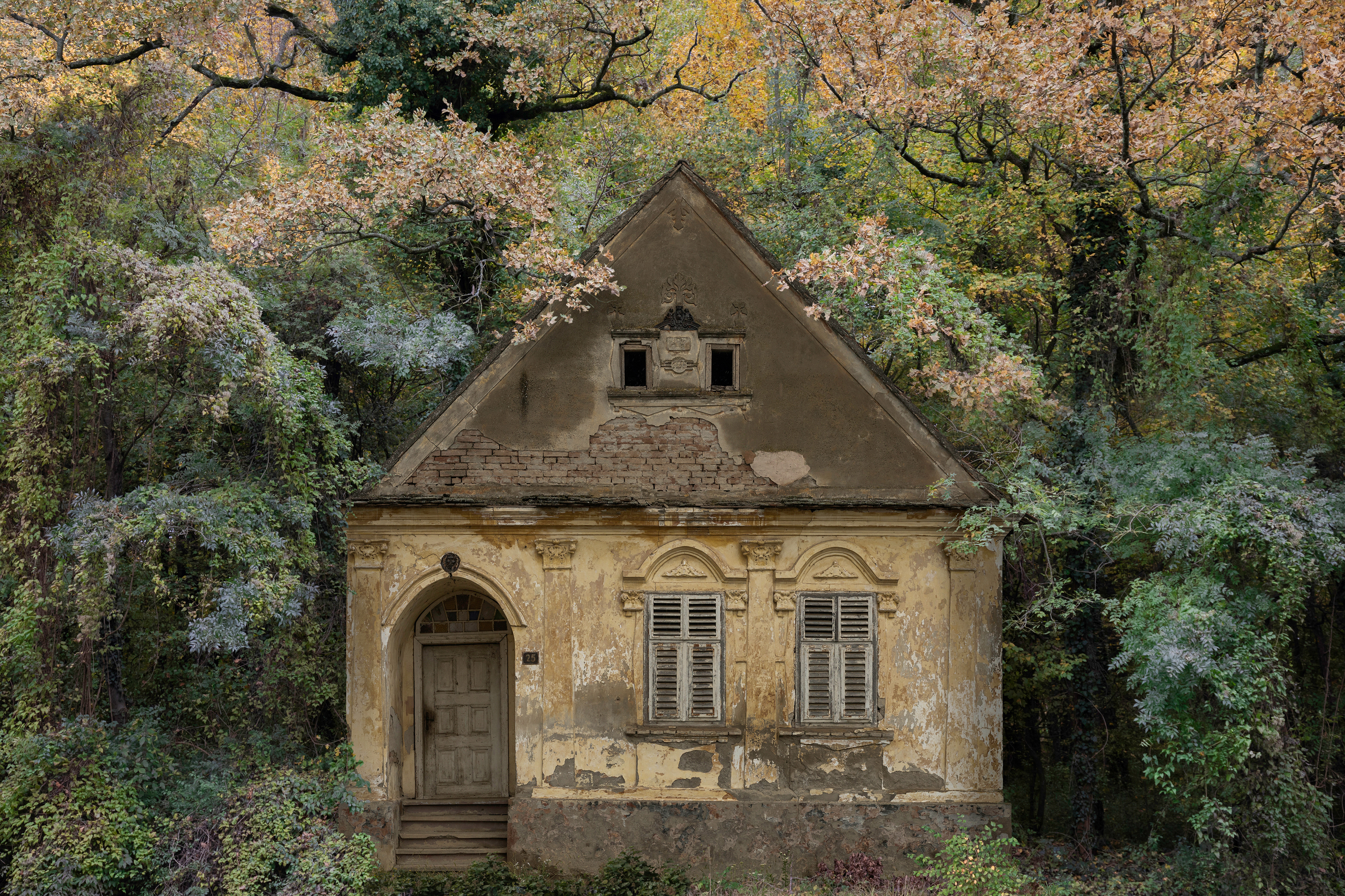 An old house deep in the Croatian countryside