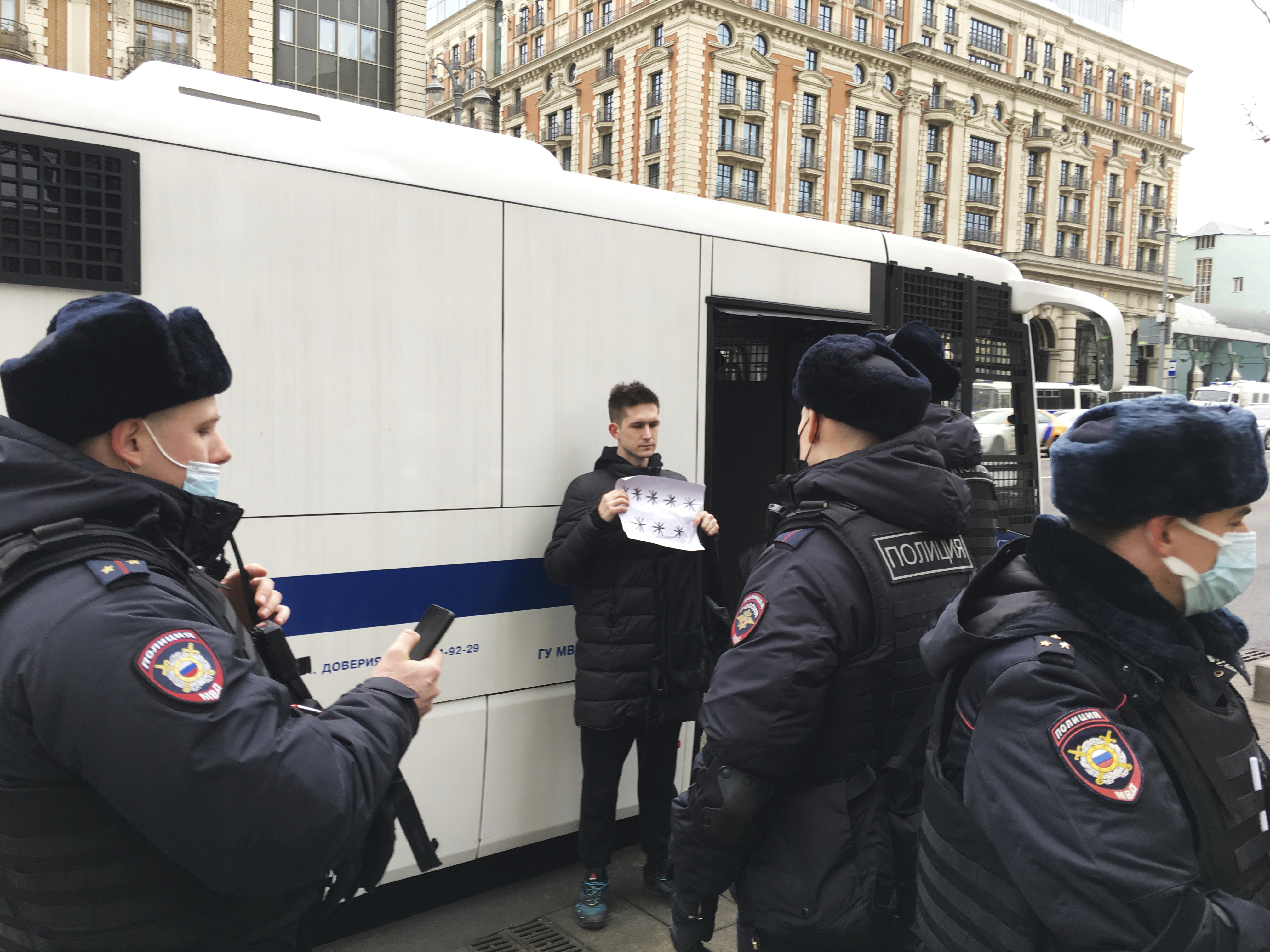 Dmitry Reznikov was detained in Moscow