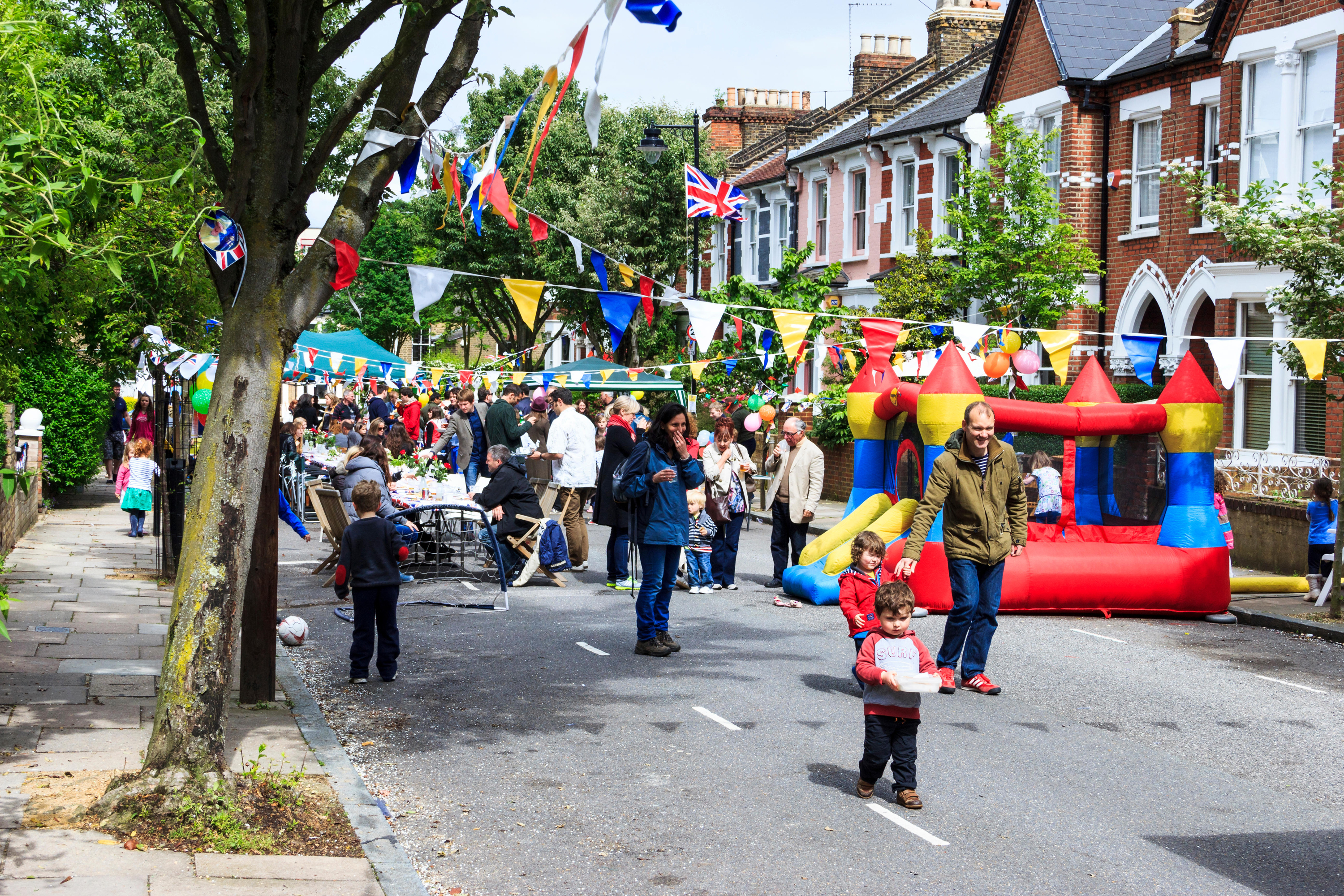 A Jubilee street party