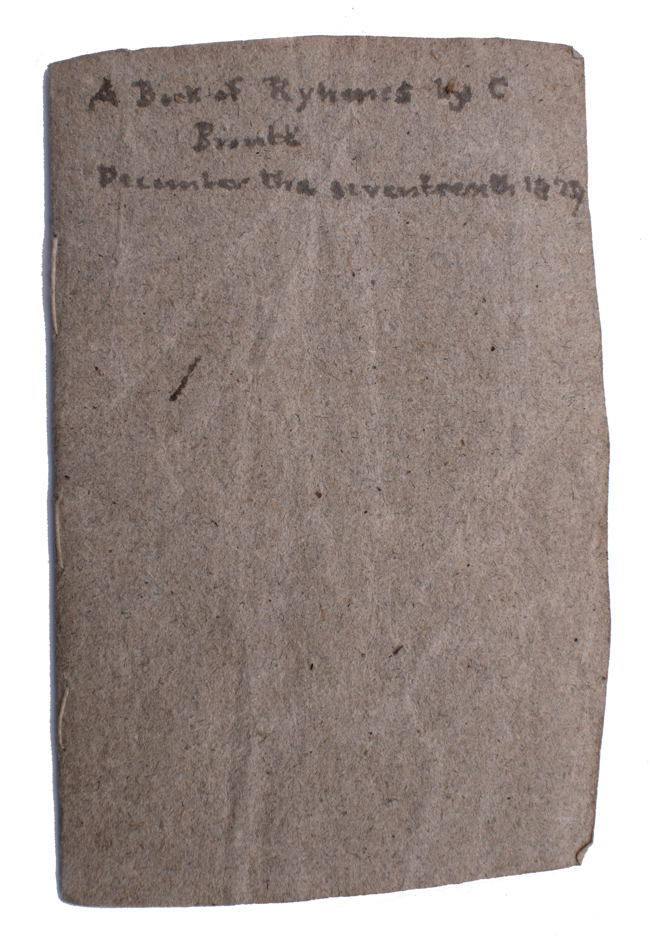 Bronte manuscript