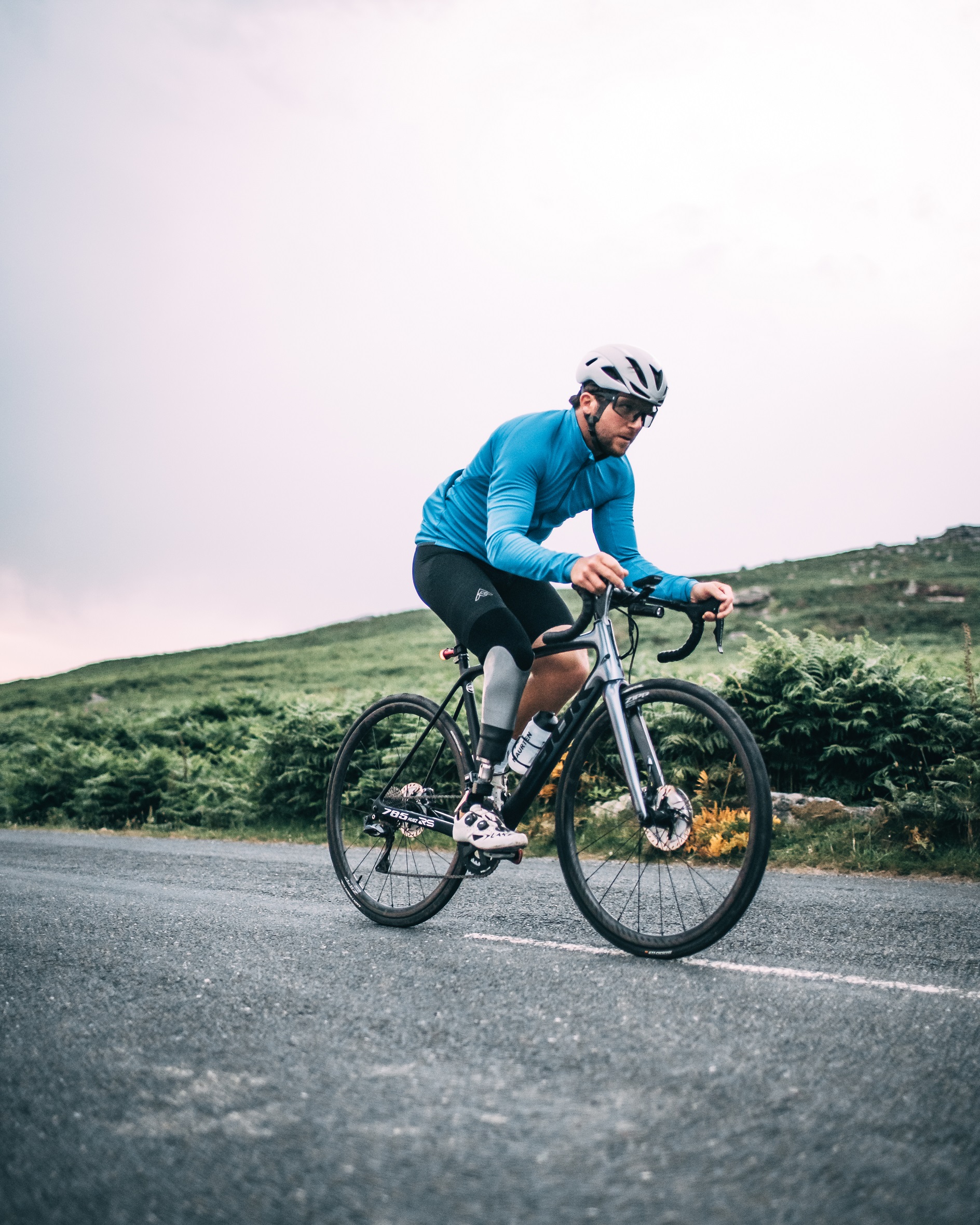 Stuart Croxford on his bike