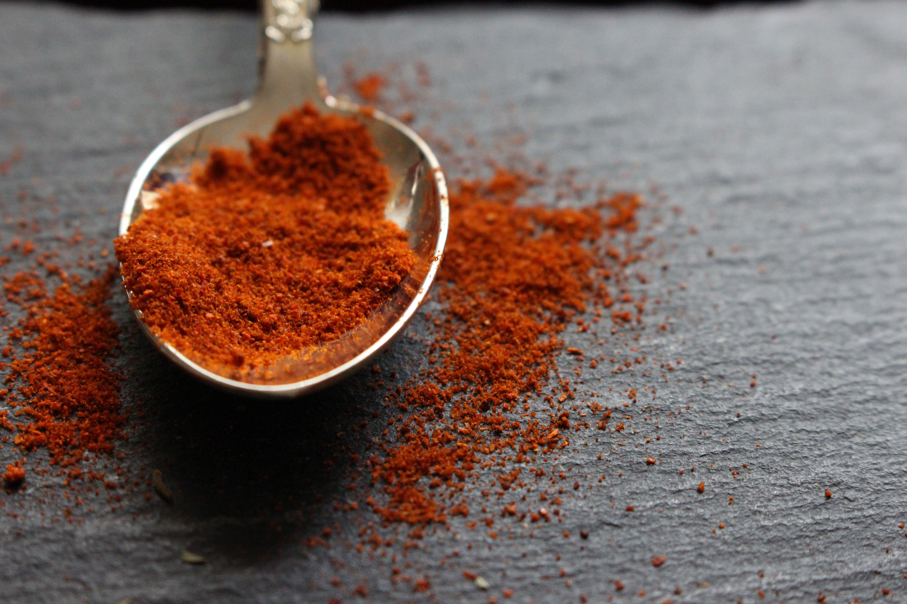 A spoonful of cayenne pepper