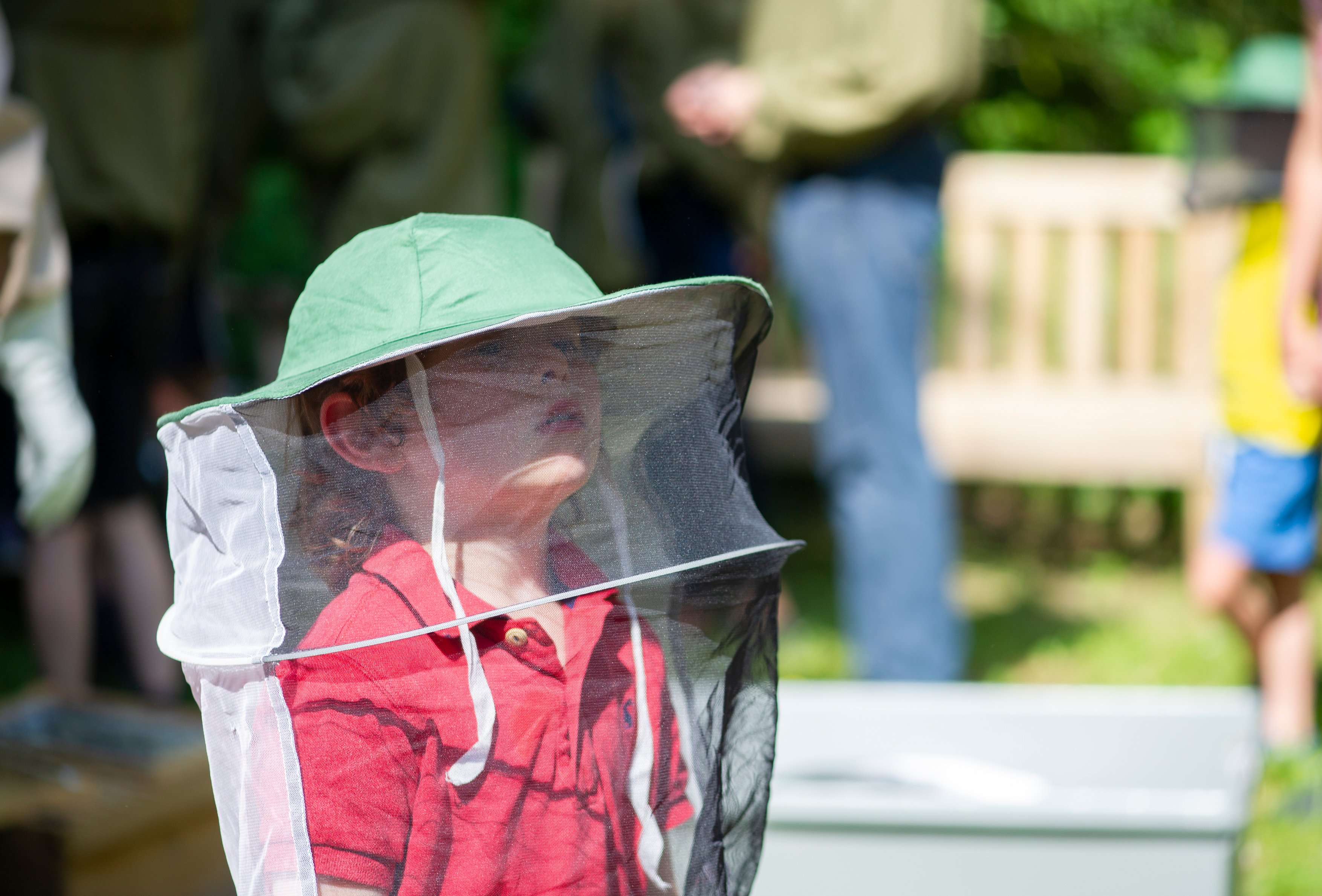 Bee keeping demonstration at RHS Garden Harlow Carr (sirastudio/RHS/PA)