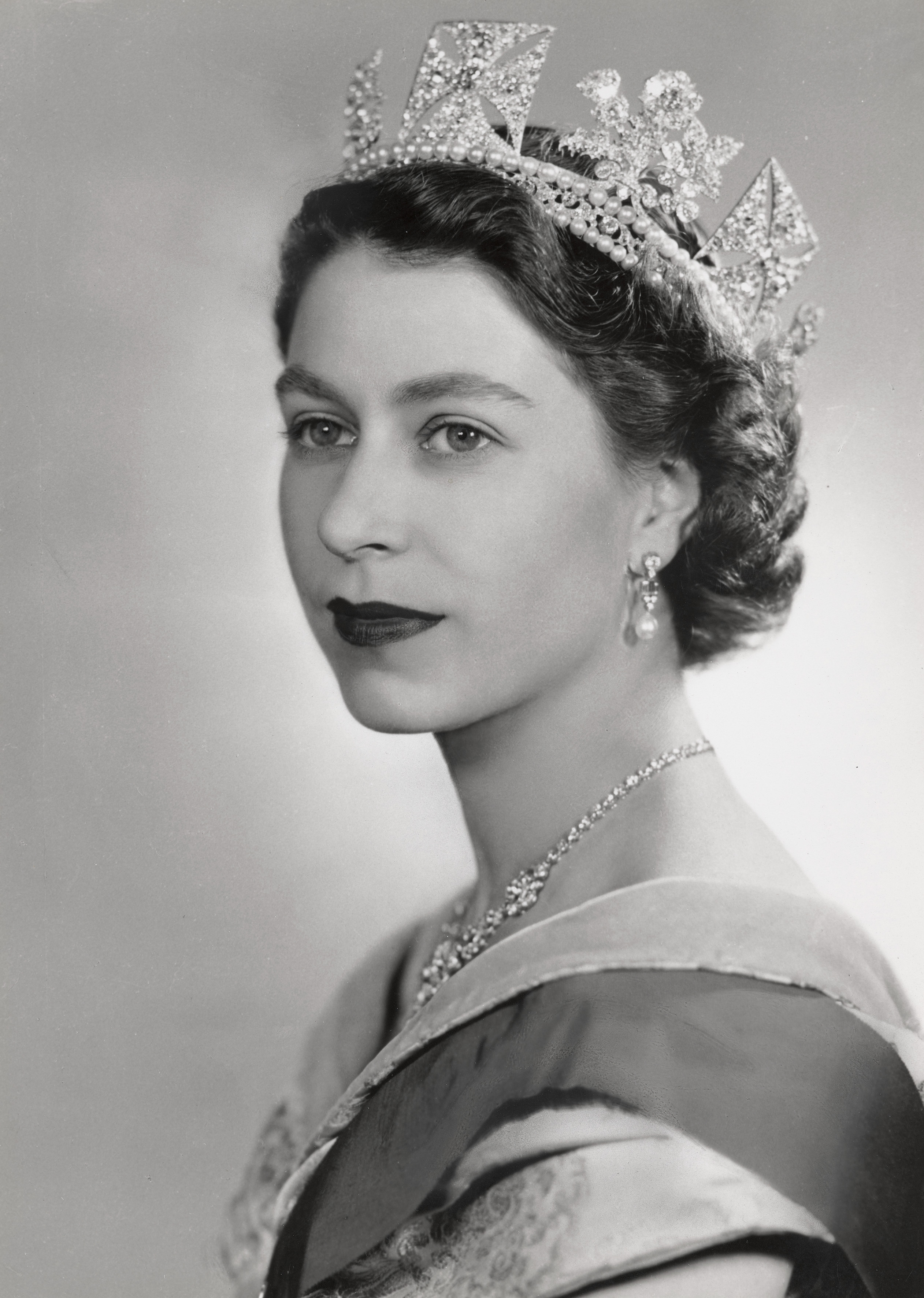 One of Dorothy Wilding's photographs of the Queen in 1952 