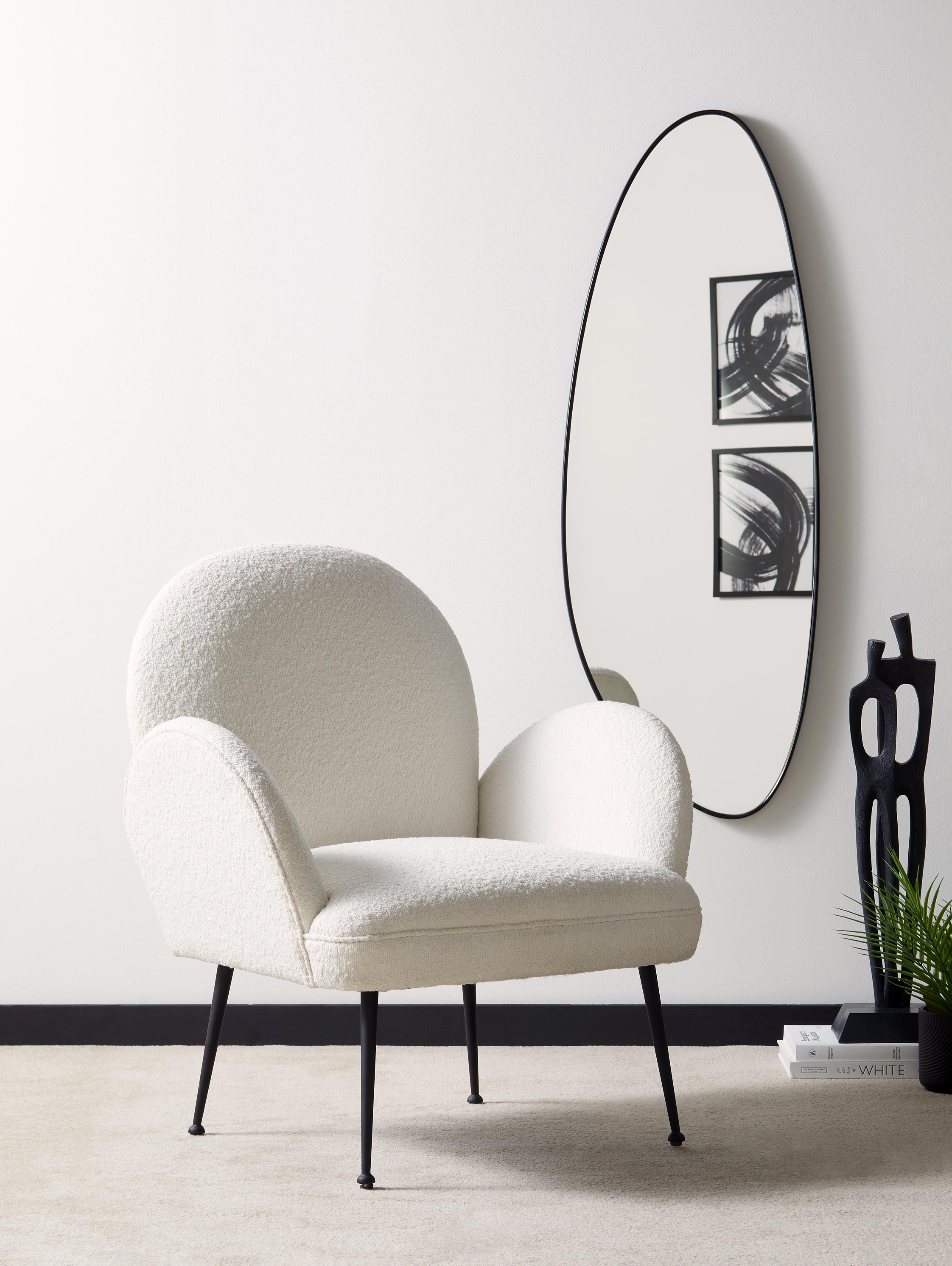 Pebble 120cm x 45cm Wall Mirror, Dunelm